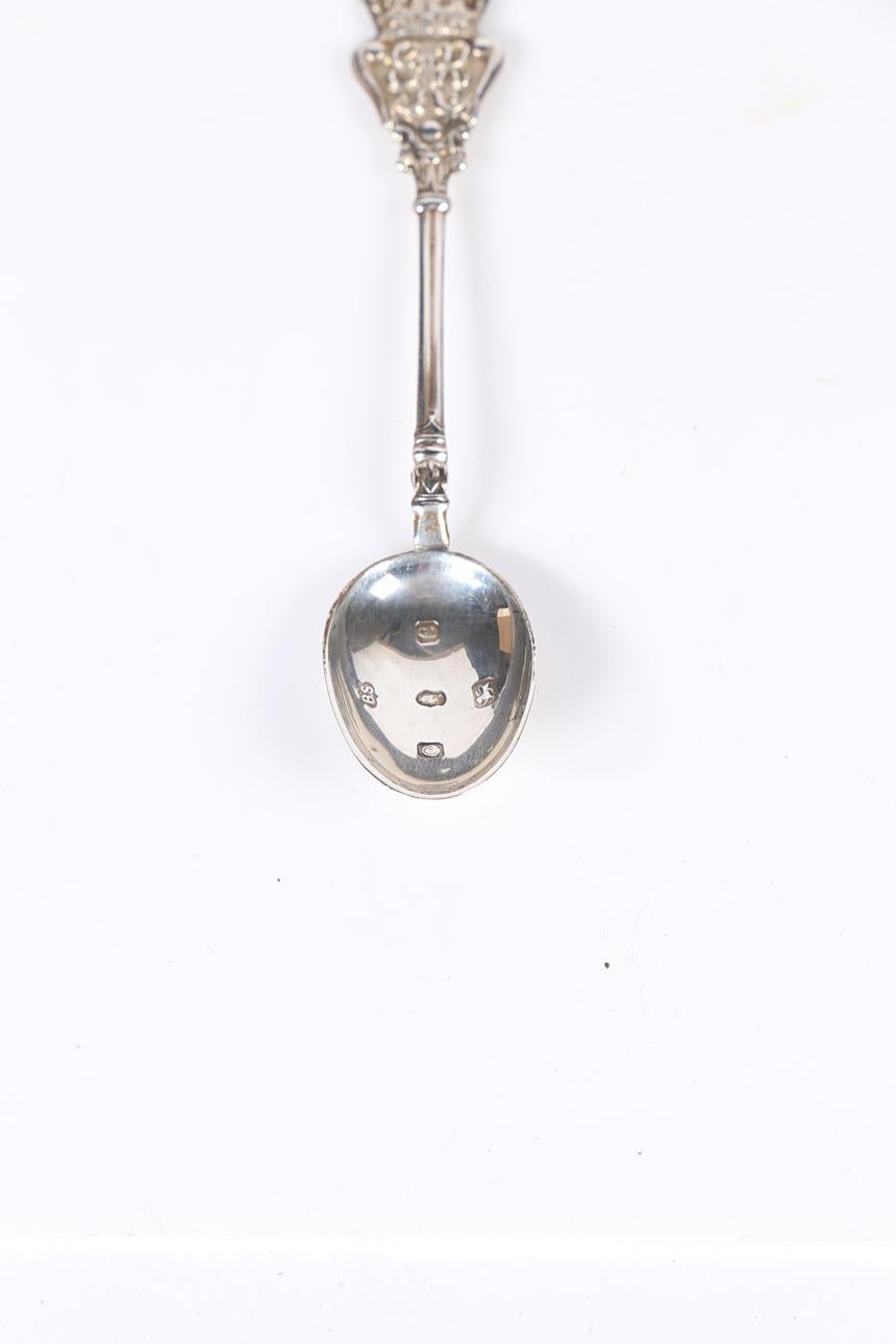 Art déco Royal SPOON, anniversaire de couronnement de la reine Elizabeth II en argent sterling en vente