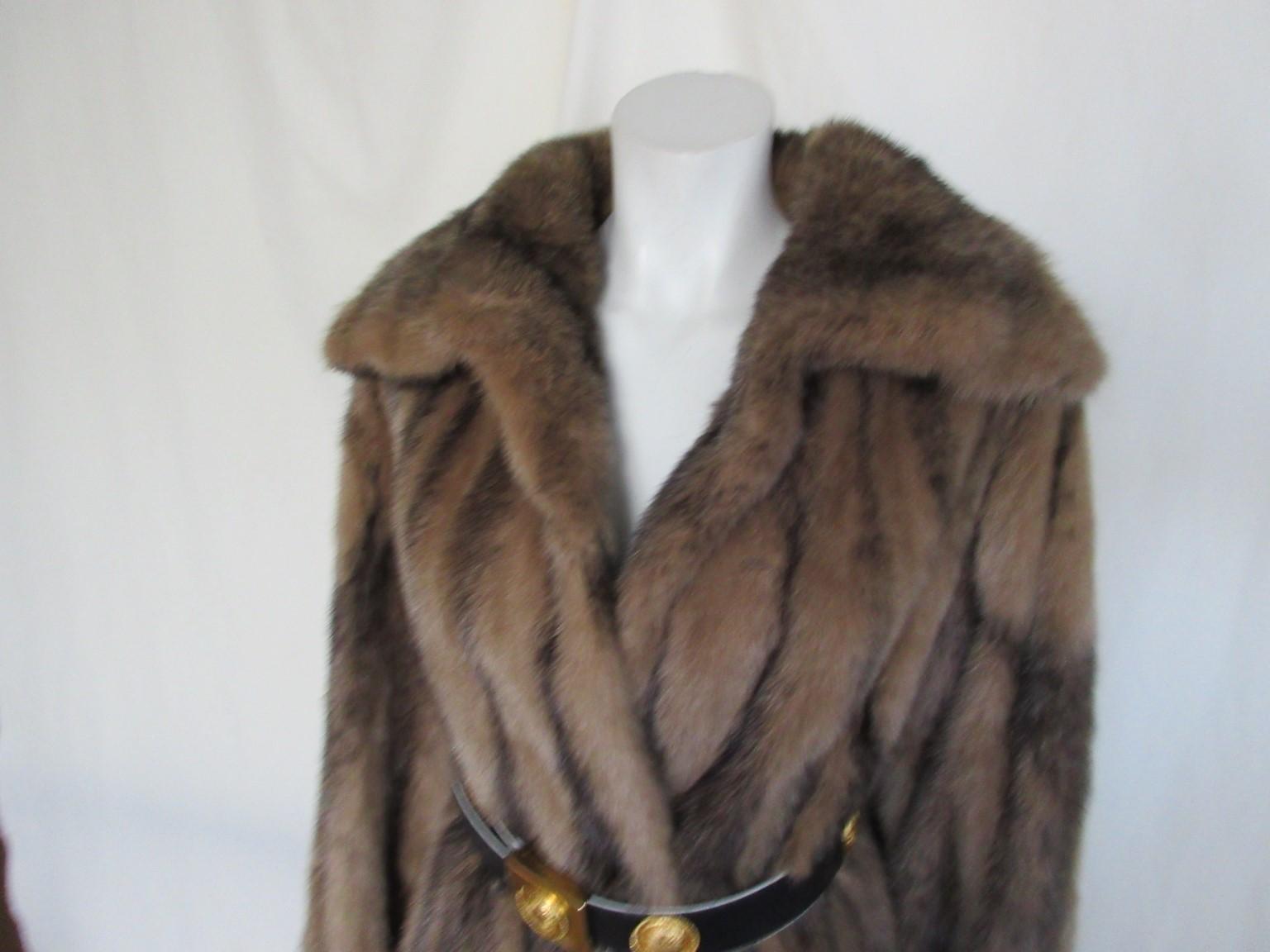 Exclusive Saga Mink Fur Coat For Sale 7
