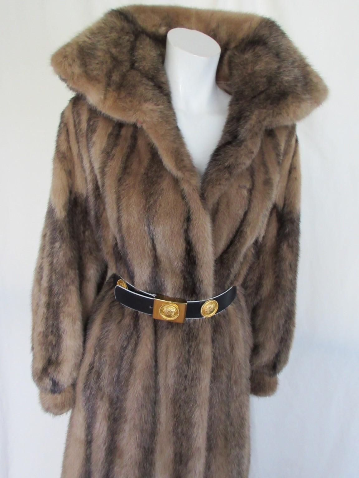 Exclusive Saga Mink Fur Coat For Sale 8