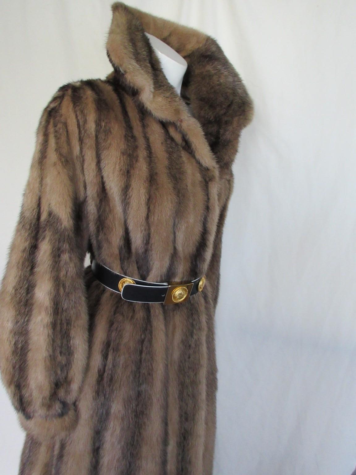 Exclusive Saga Mink Fur Coat For Sale 9