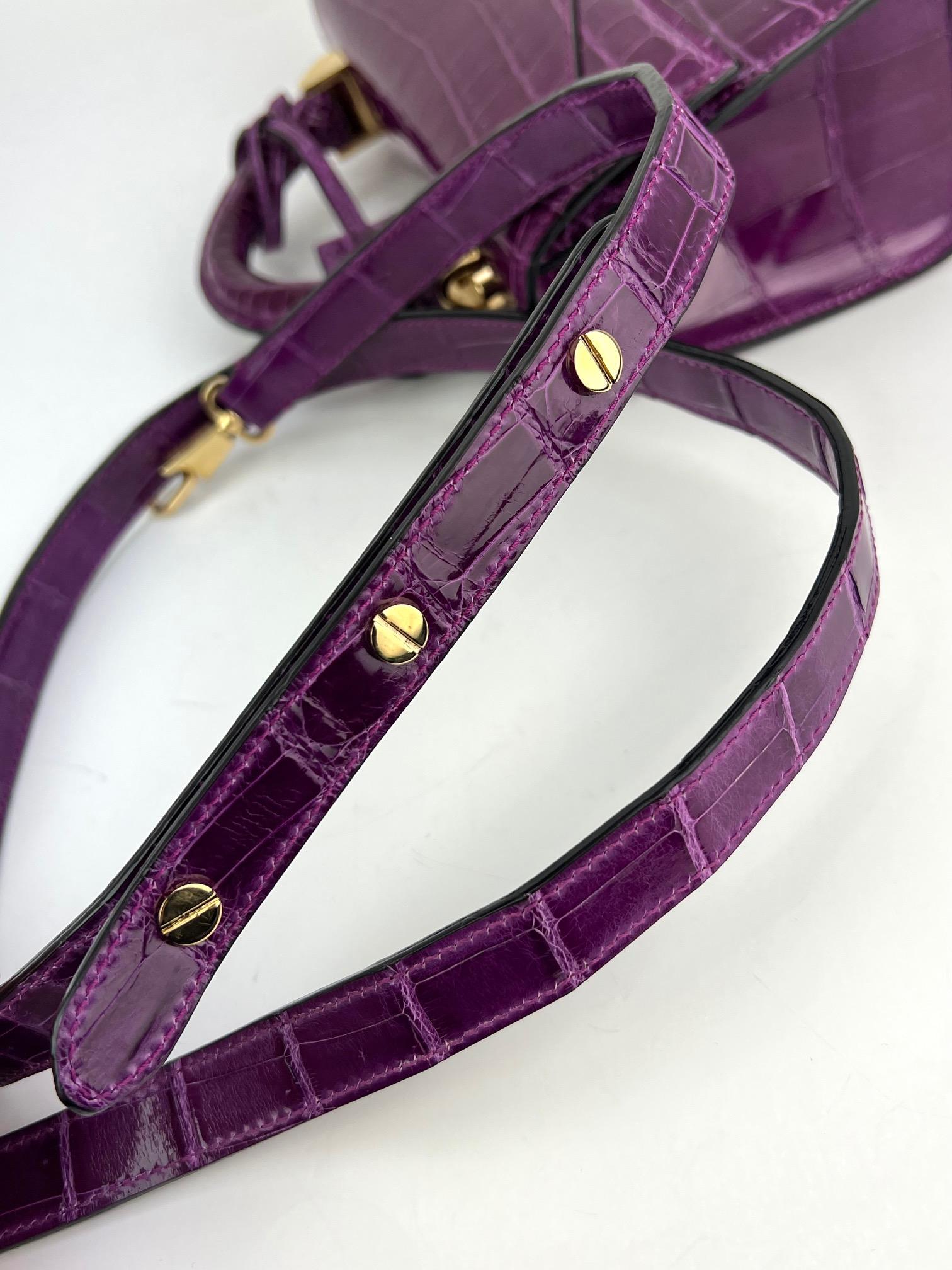 Exclusive Stalvey Top Handle 2.0 Alligator Bag Crossbody Luxury For Sale 7