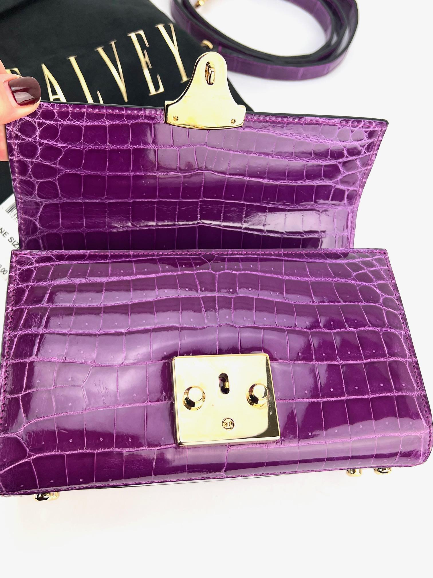 Exclusive Stalvey Top Handle 2.0 Alligator Bag Crossbody Luxury  For Sale 1