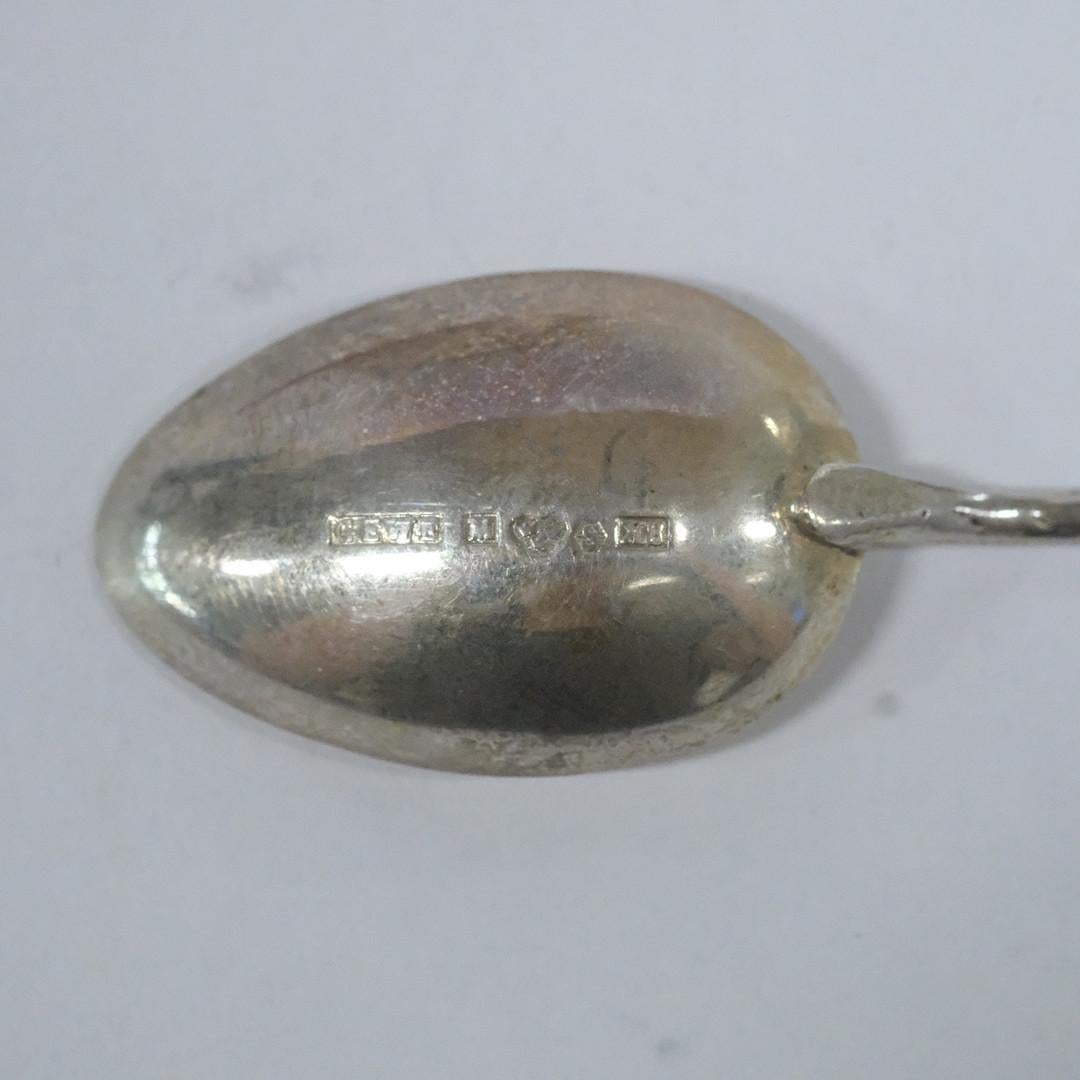 Exclusive Tea COFFEE SPOONS, 12pcs. Sterling Silver & Box Cake Spatula & TONGS. In Excellent Condition For Sale In Wembley, GB