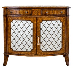 Armoire exclusive en placage de broussin de Theodore Alexander, vers 2000