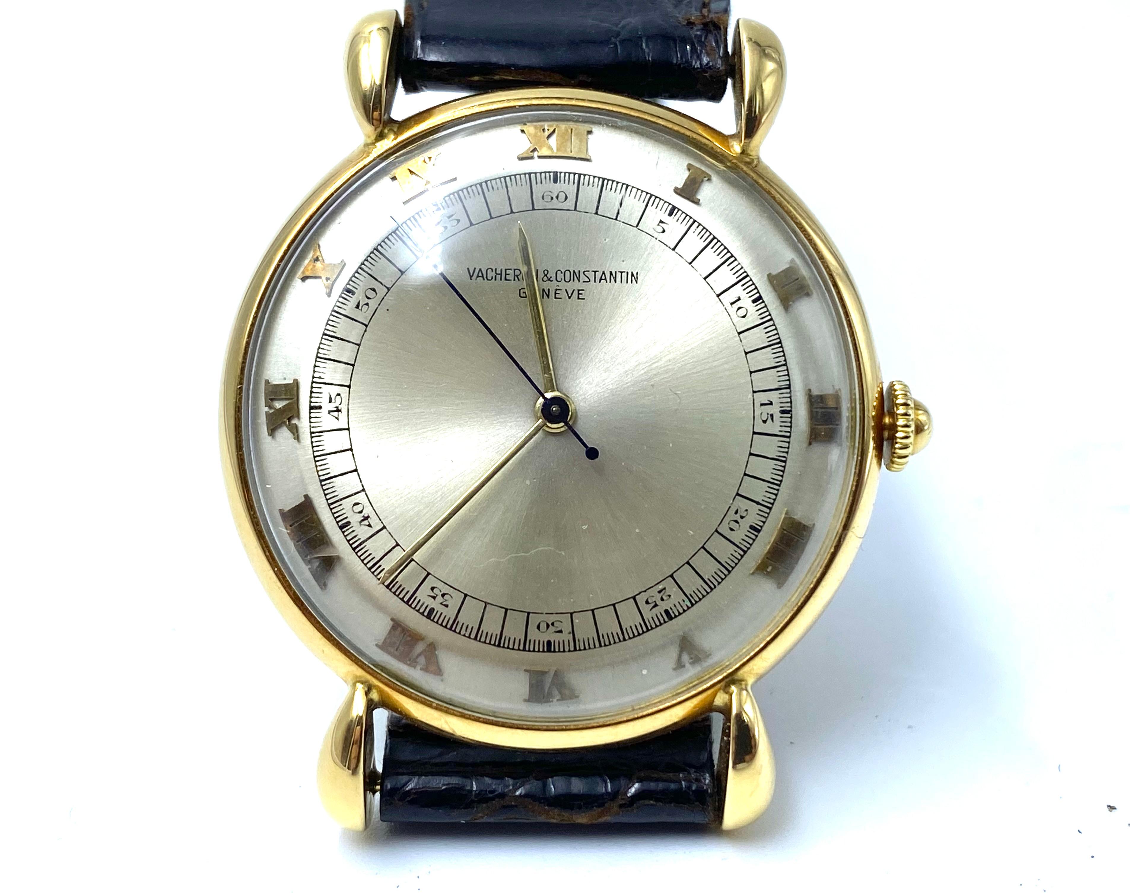 Art Deco Exclusive Vacheron Constantin from the Fourties For Sale