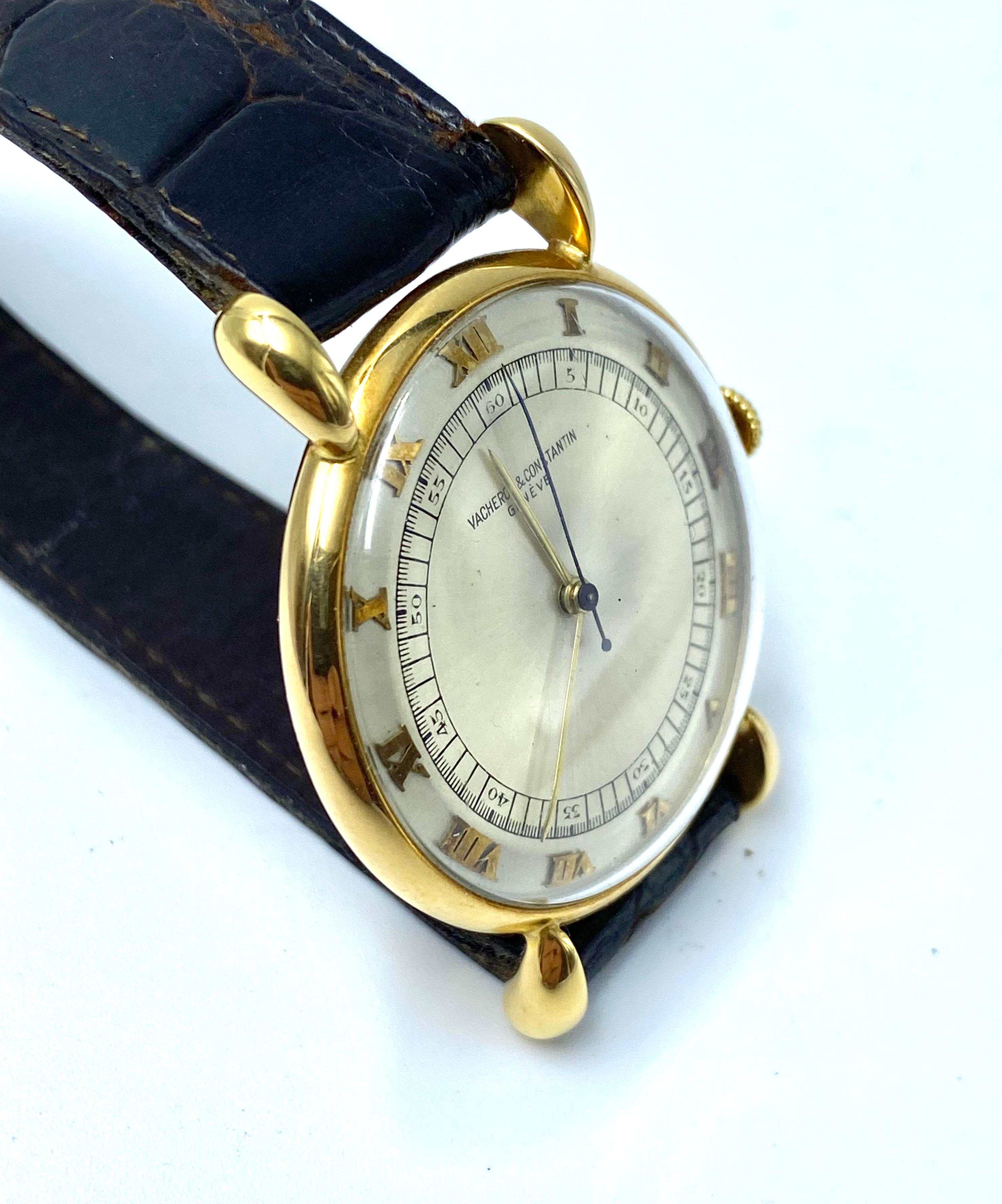 Exclusive Vacheron Constantin from the Fourties In Excellent Condition For Sale In Sežana, SI