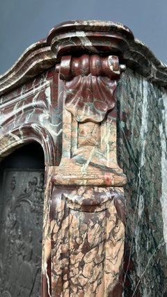 Exclusive Versailles Antique Marble Fireplace - Campan Rubané Elegance