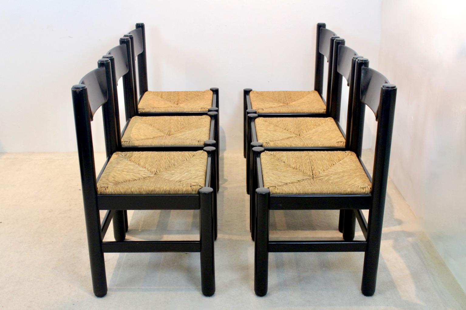 Italian Exclusive Vico Magistretti style Dining Chairs