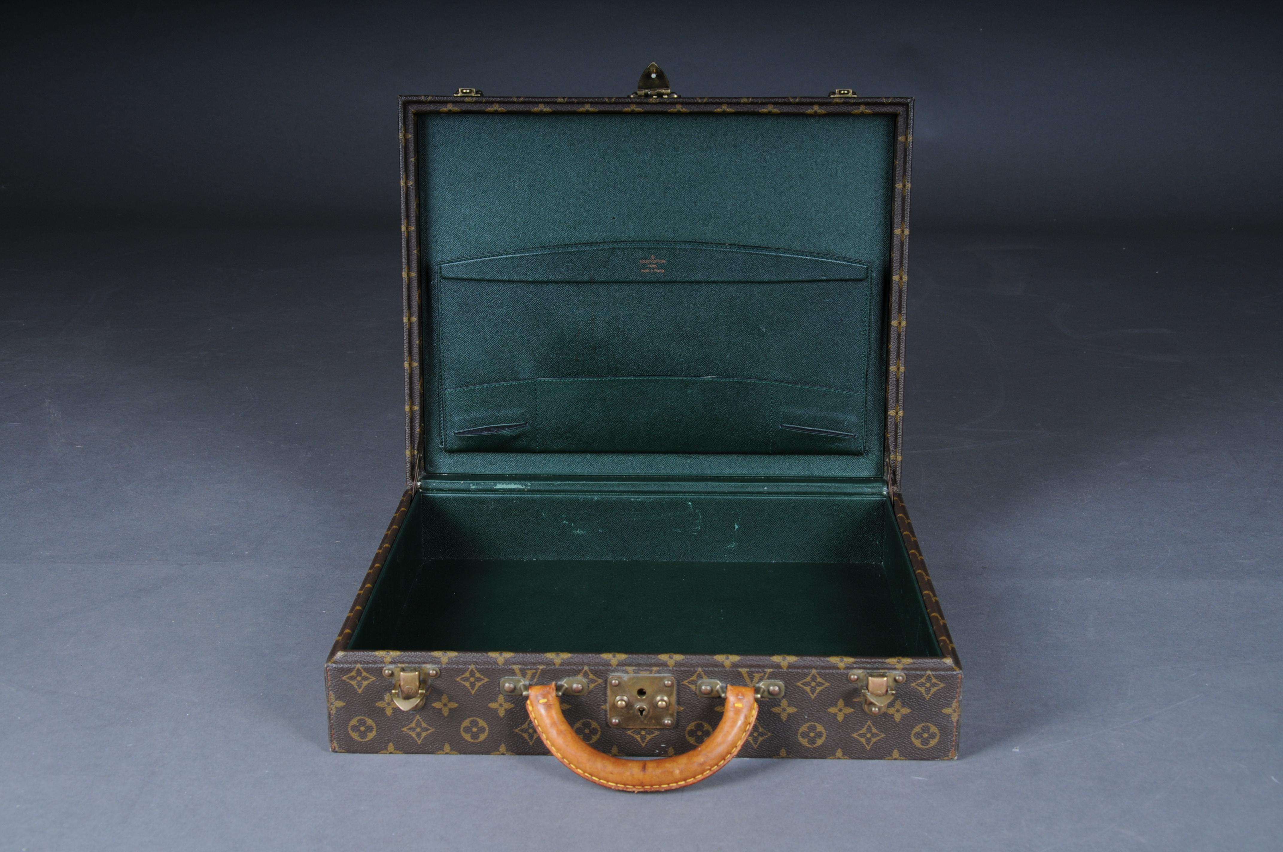 vintage Louis Vuitton President briefcase/suitcase, LV monogram