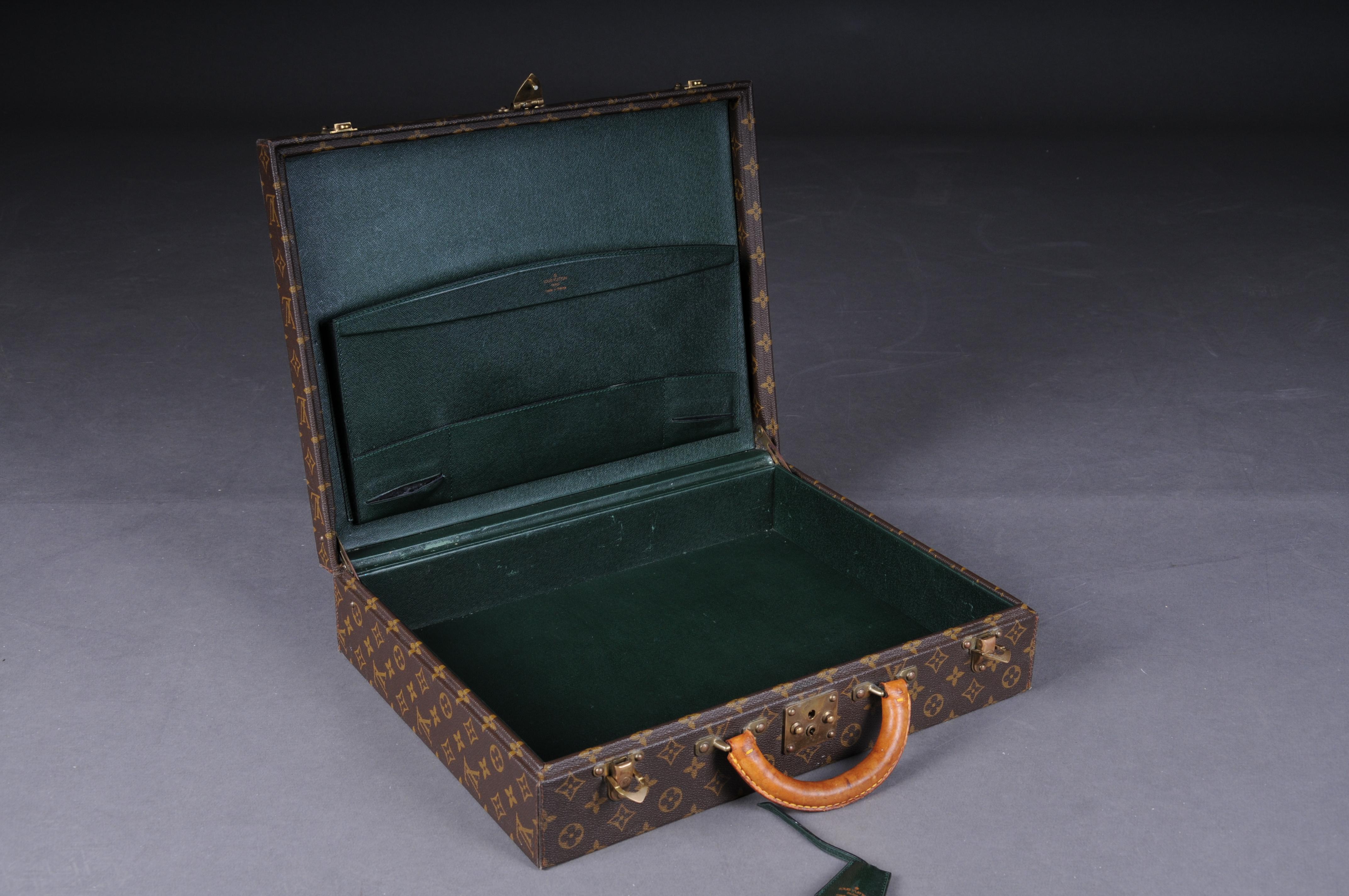 vintage Louis Vuitton President briefcase/suitcase, LV monogram