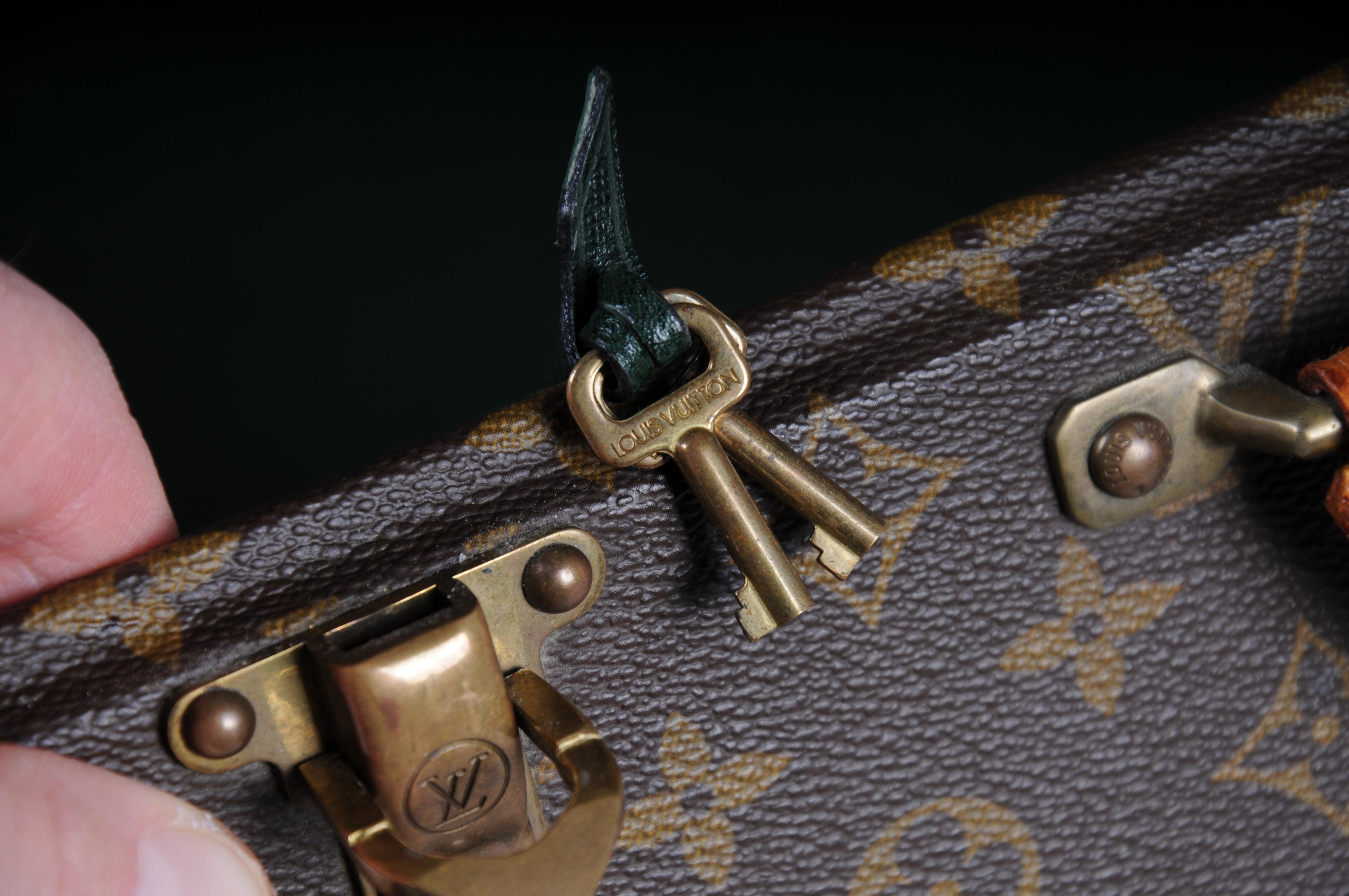 vintage Louis Vuitton President briefcase/suitcase, LV monogram