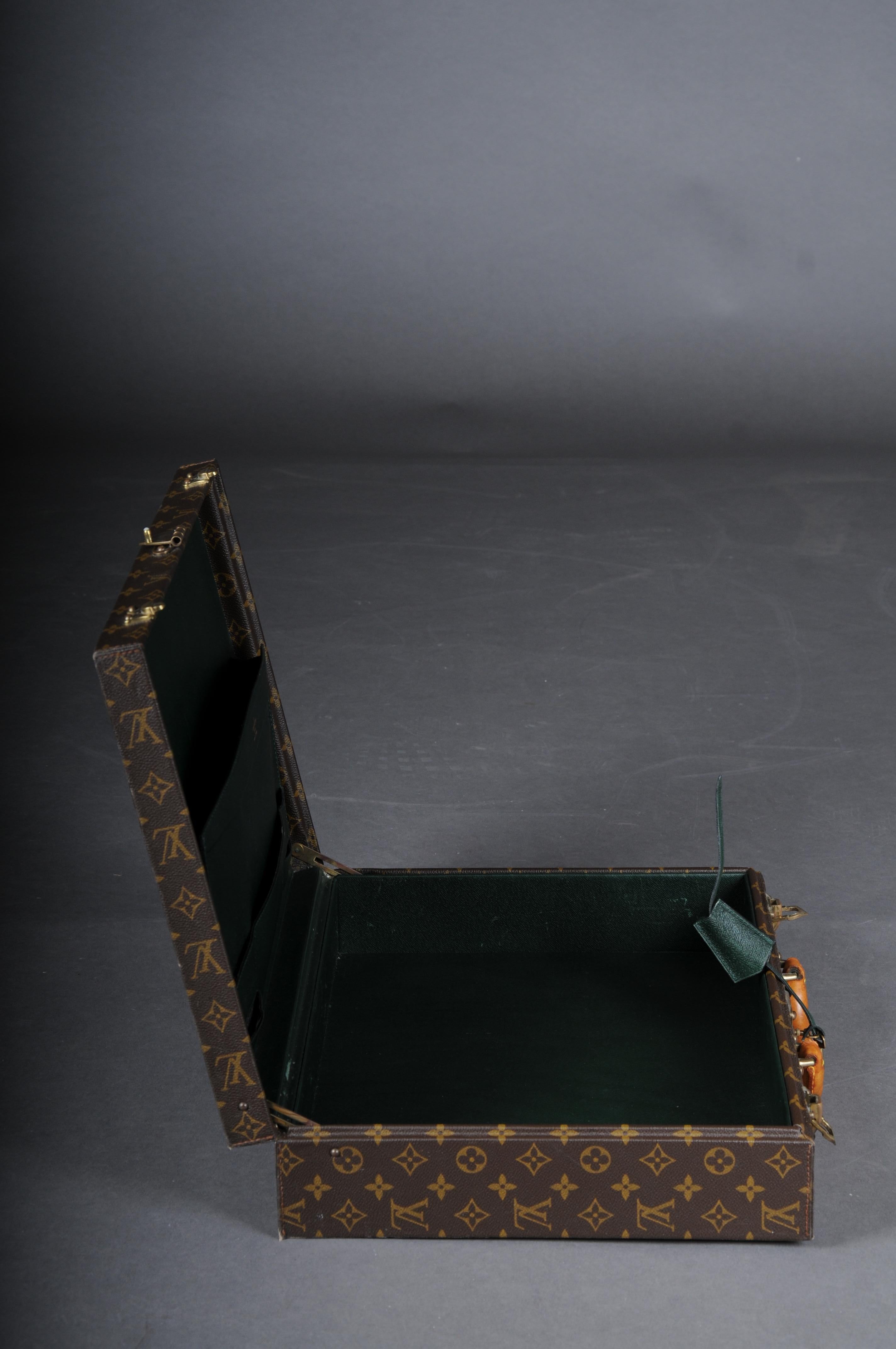 vintage Louis Vuitton President briefcase/suitcase, LV monogram