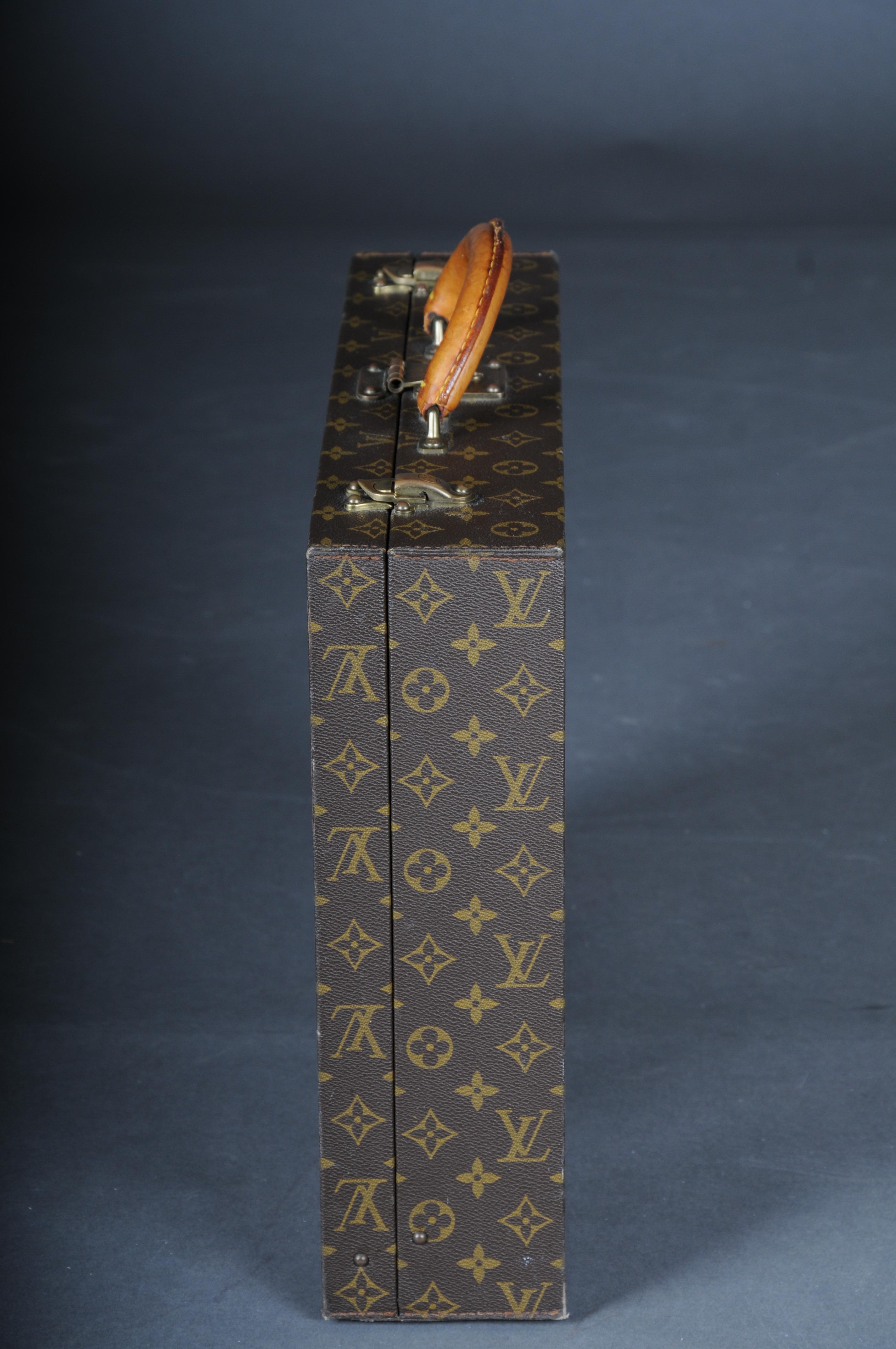 vintage Louis Vuitton President briefcase/suitcase, LV monogram