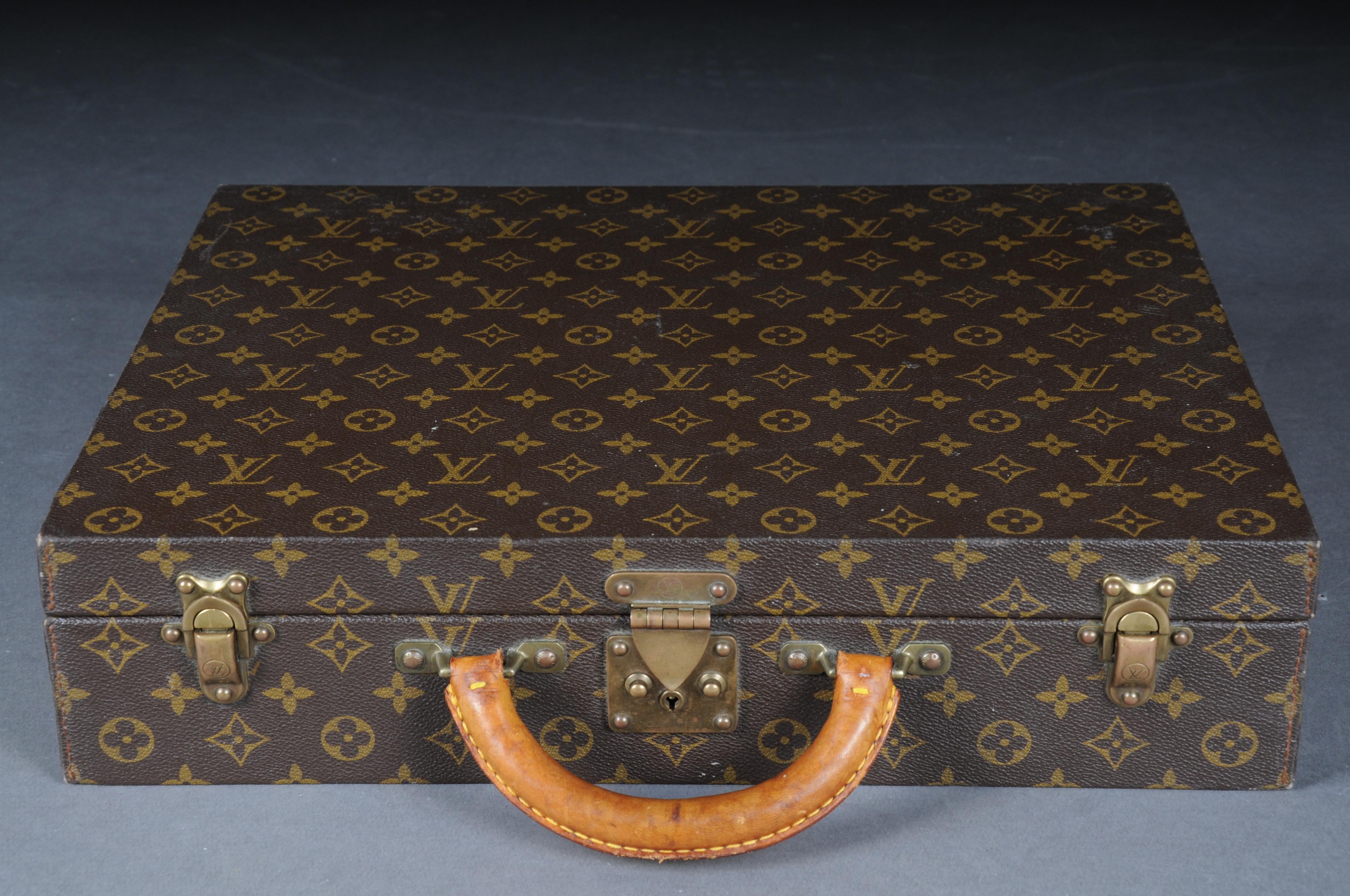 vintage Louis Vuitton President briefcase/suitcase, LV monogram