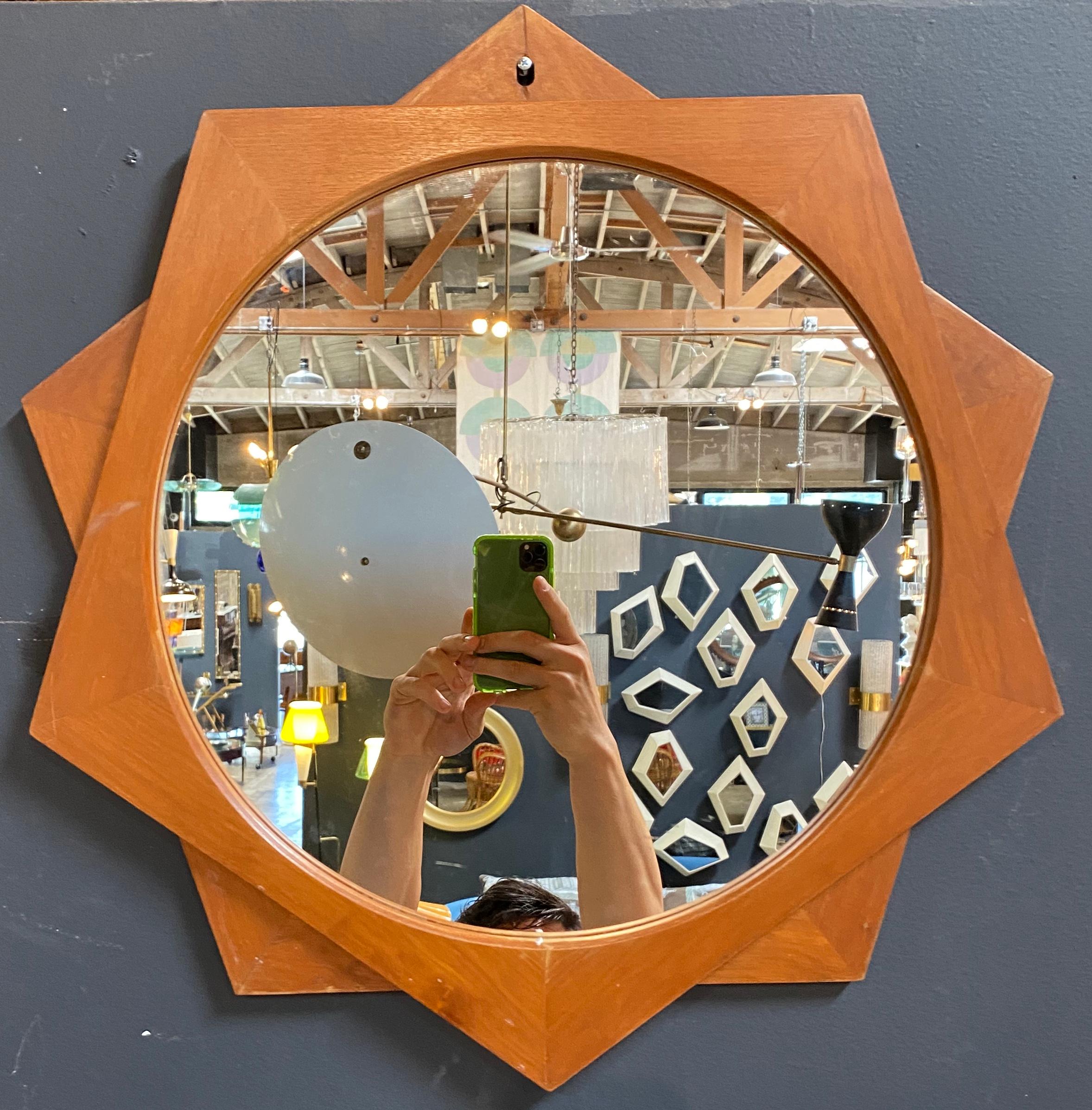 Miroir mural exclusif 1956 de Ico Parisi 