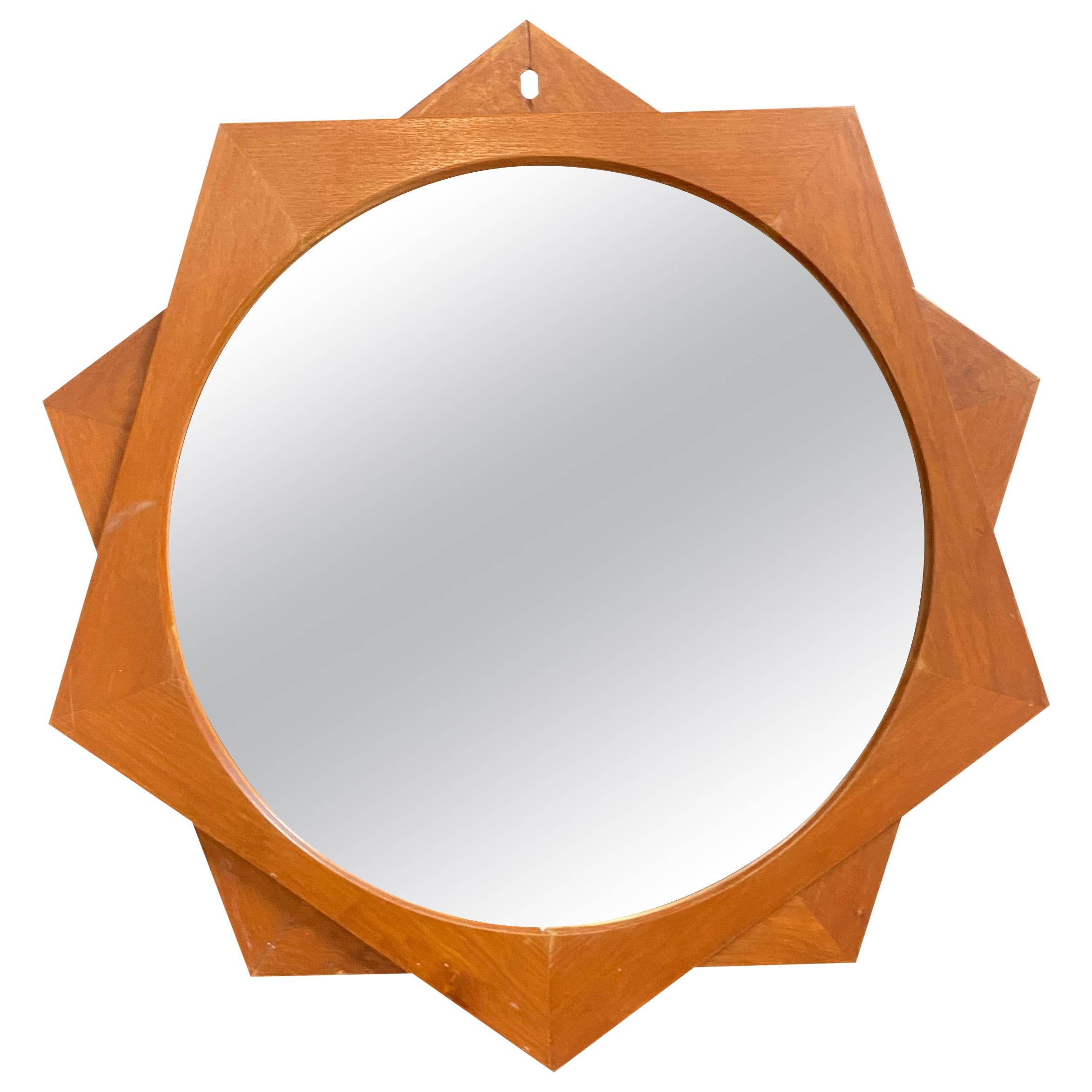 Exclusive Wall Mirror by Ico Parisi "Mira", 1959 For Sale