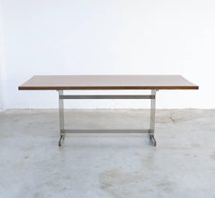 Exclusive Wenge Dining Table by Jules Wabbes for Mobilier Universel