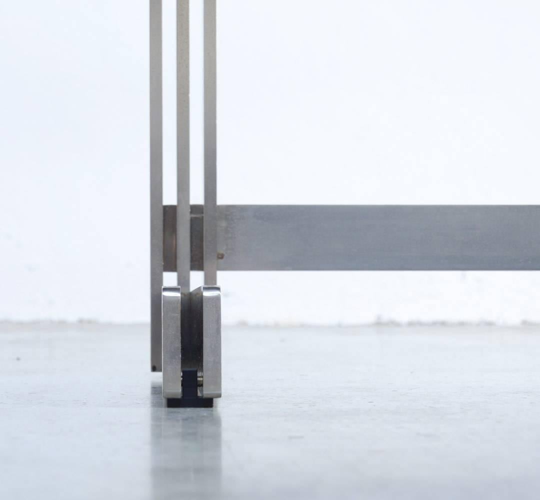 Wengé Table à manger en wengé exclusif de Jules Wabbes pour Mobilier Universel en vente