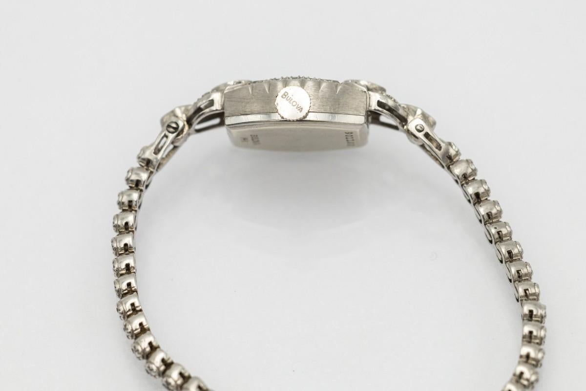 Exclusive women's diamond watch with diamonds, Bulova. 1