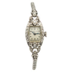 Vintage Exclusive women's diamond watch with diamonds, Bulova.