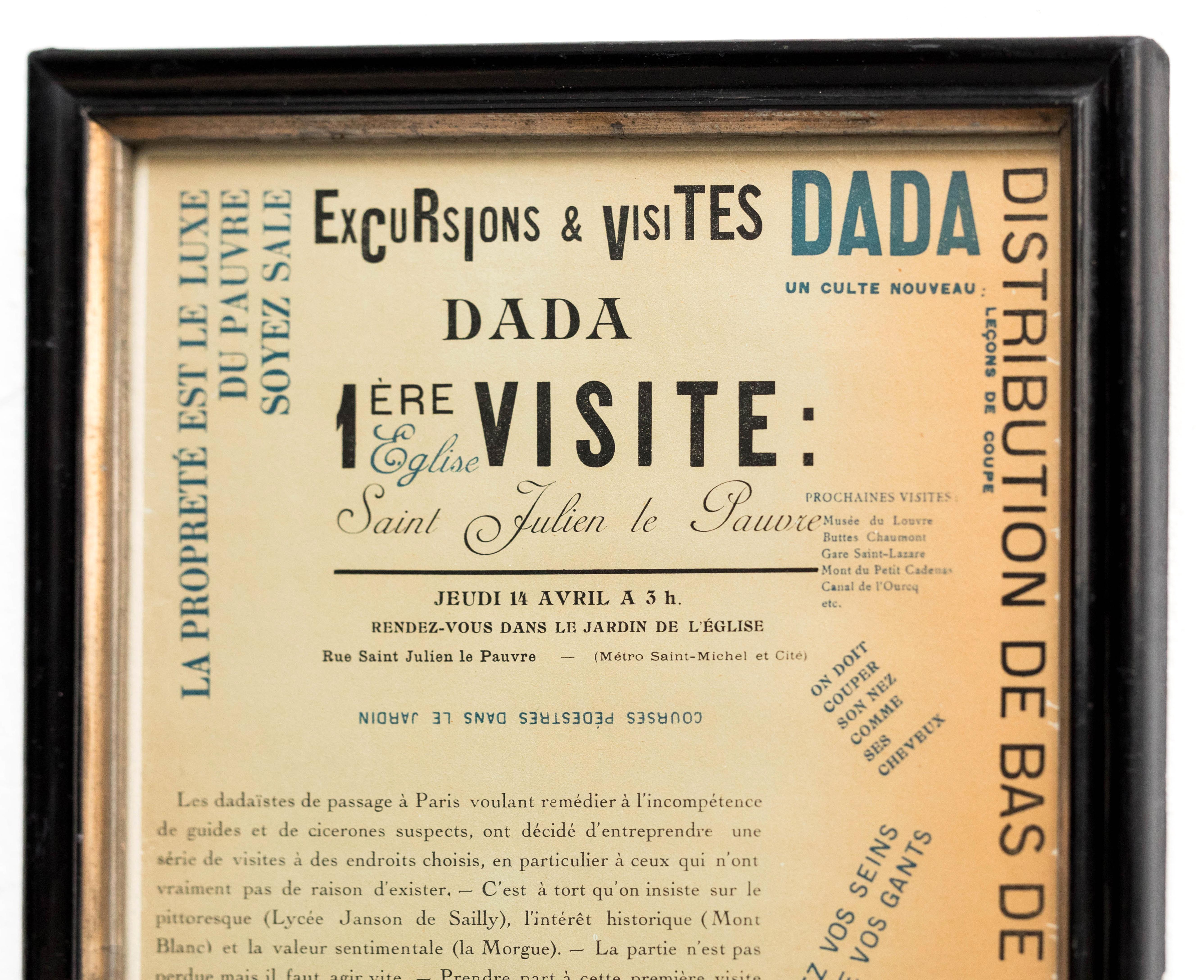 Excursions and Visites Dada Tract, 1921  1