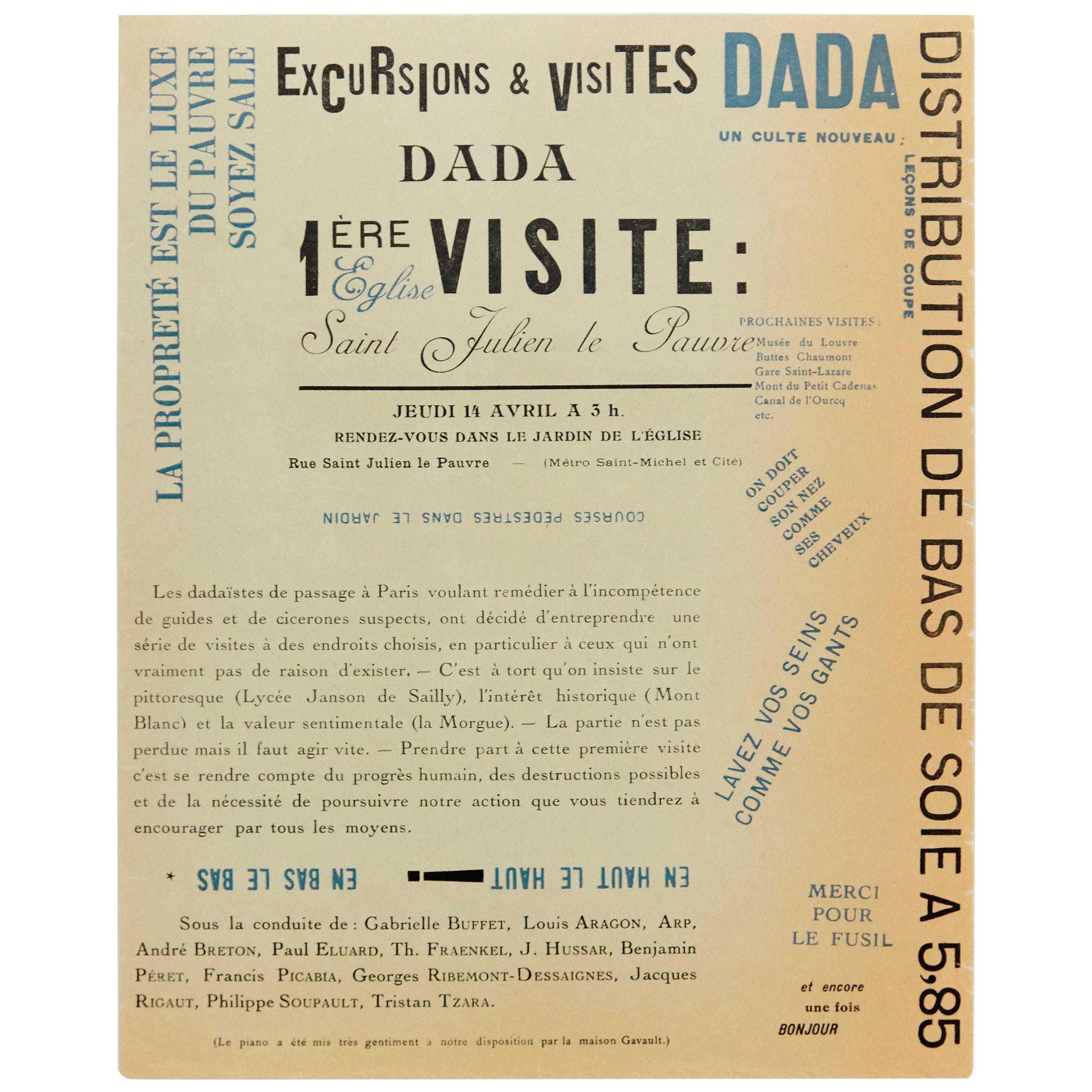Excursions and Visites Dada Tract, 1921