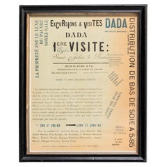 Expositions et visites du Dada Tract, 1921