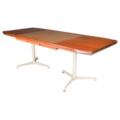 Exectutive Schreibtisch von Osvado Borsani für Tecno, Italien, 1950er Jahre