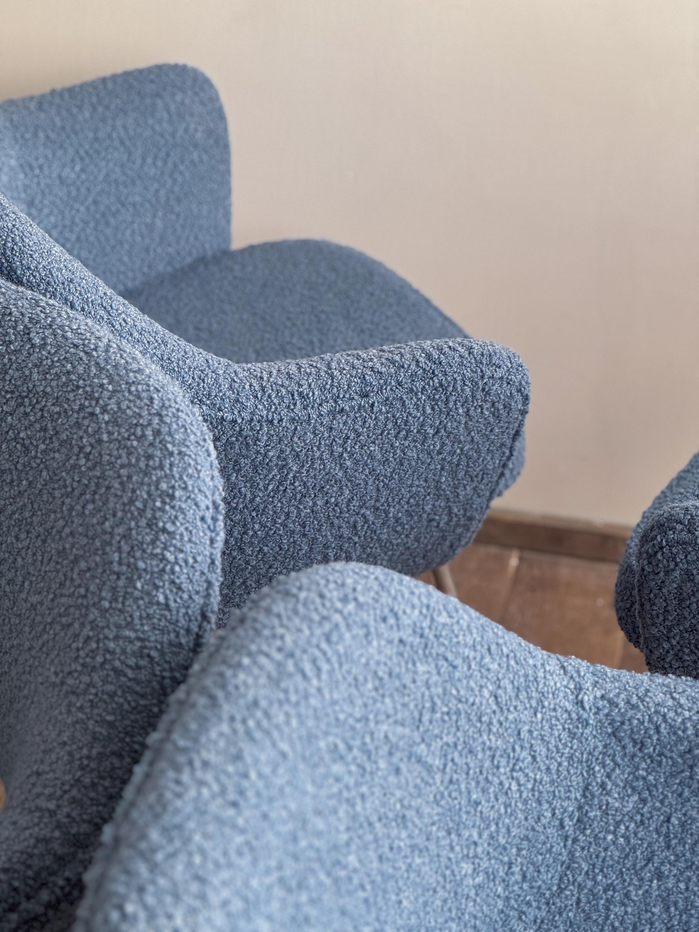Poltrone direzionali di Eero Saarinen, Knoll International, Germania, Set di 6 in vendita 7