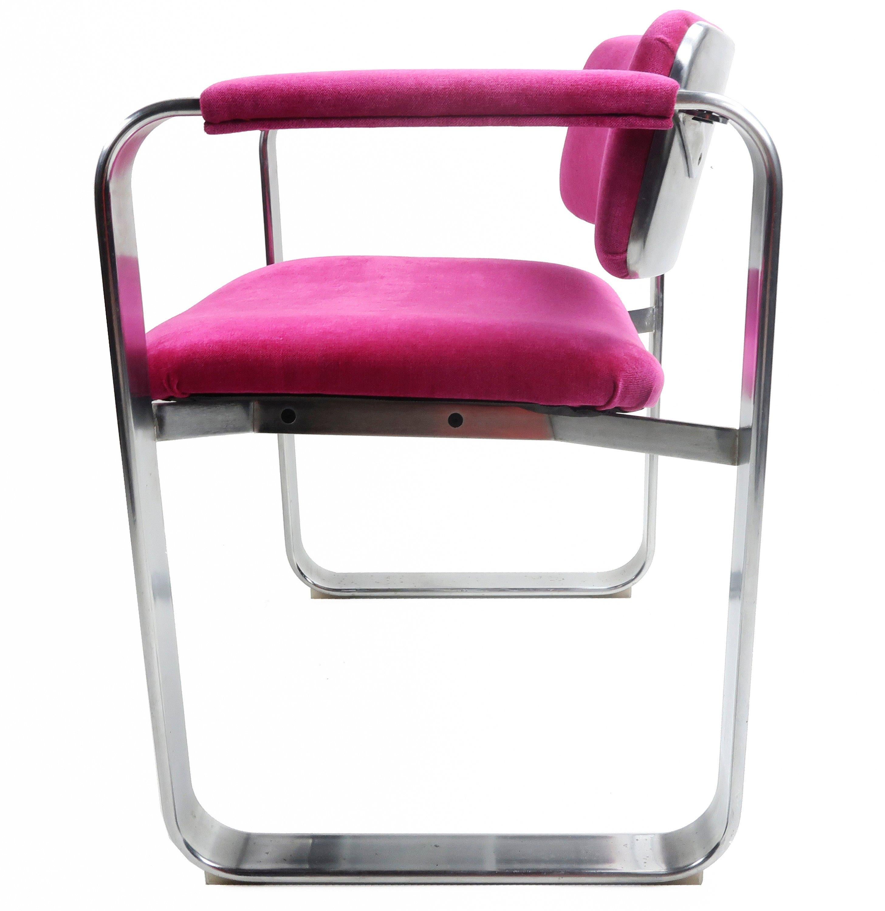 Scandinavian Modern Executive Armchair by Eero Aarnio for Mobel Italia, '1968' For Sale