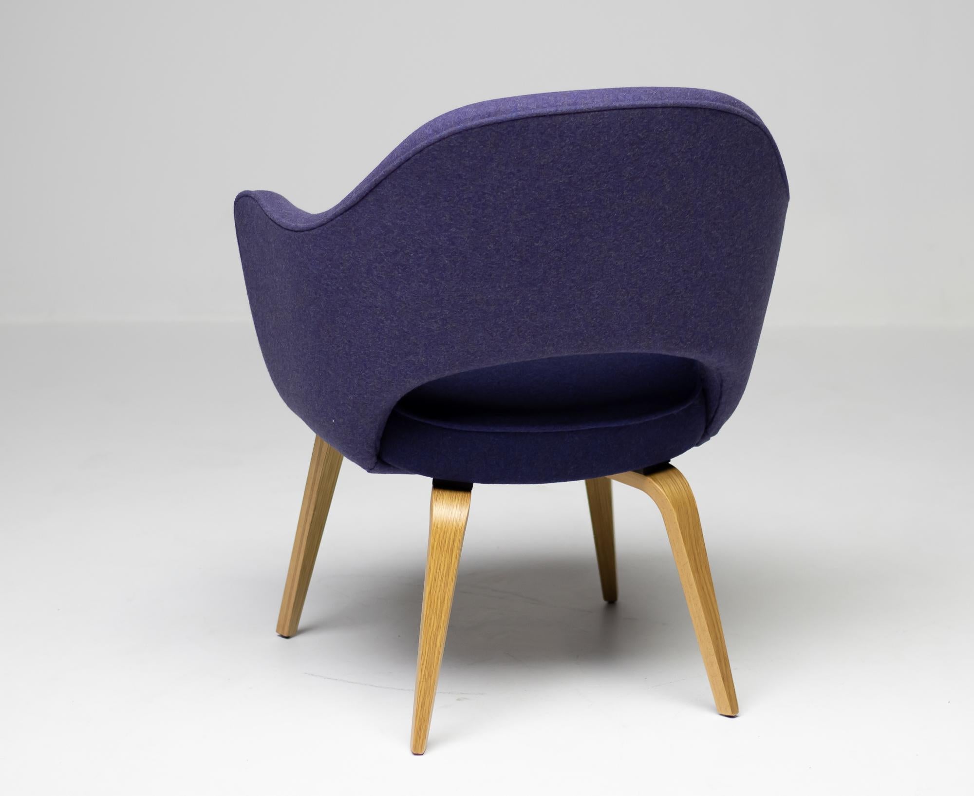 Felt Executive Armchair by Eero Saarinen for Knoll International