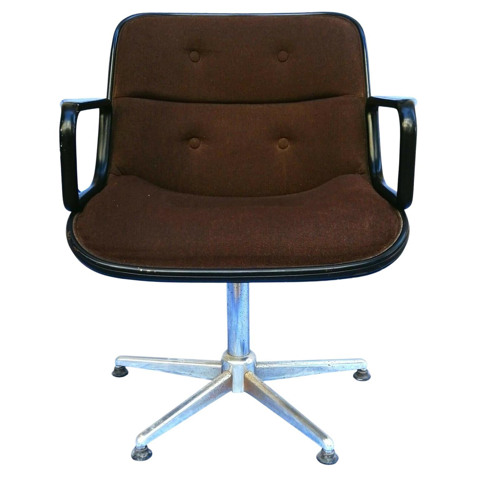 Charles Pollock Executive Desk Chair for Knoll at 1stDibs
