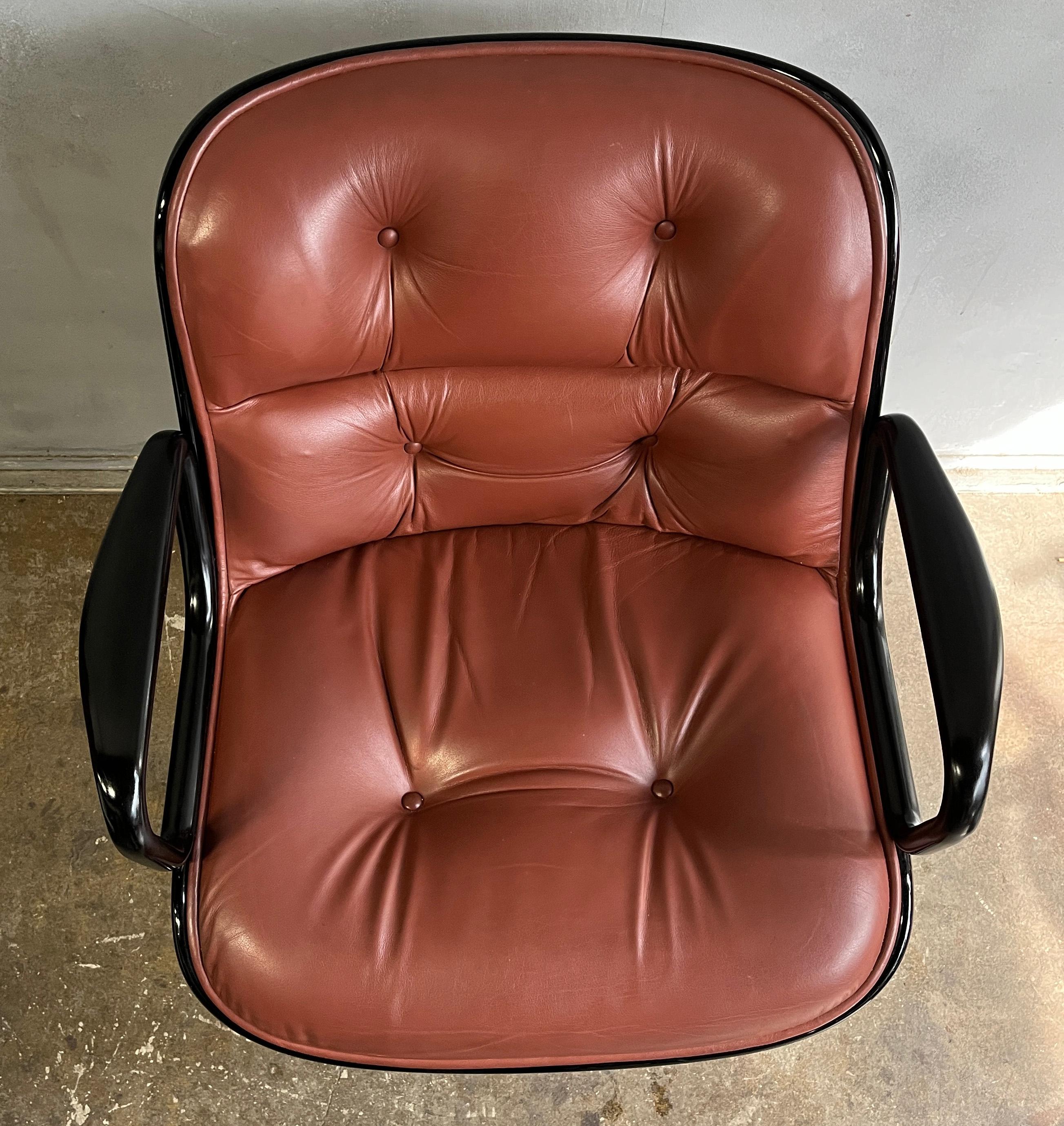 Executive Chairs by Charles Pollock for Knoll 1
