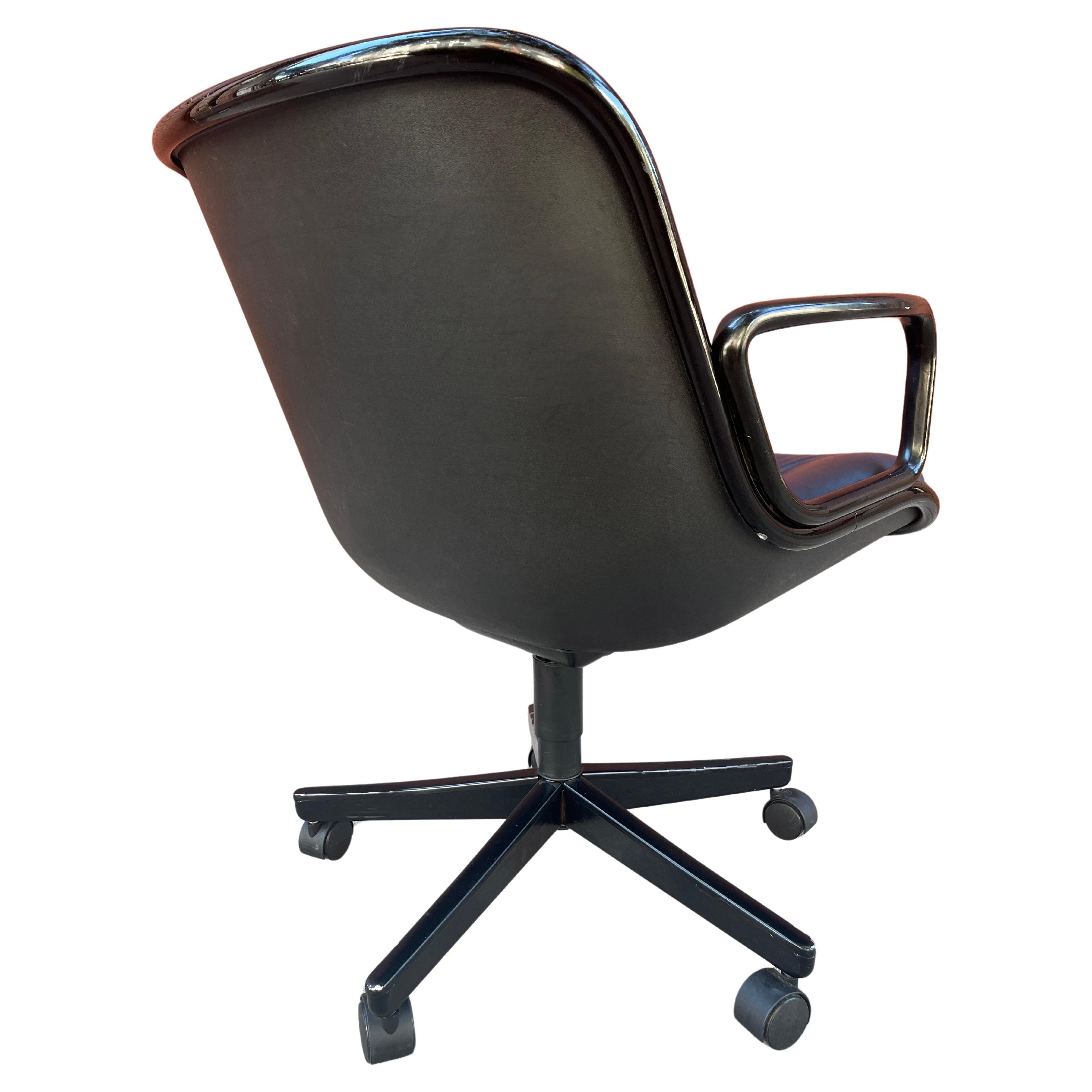Metal Executive Chairs by Charles Pollock for Knoll (Two available)