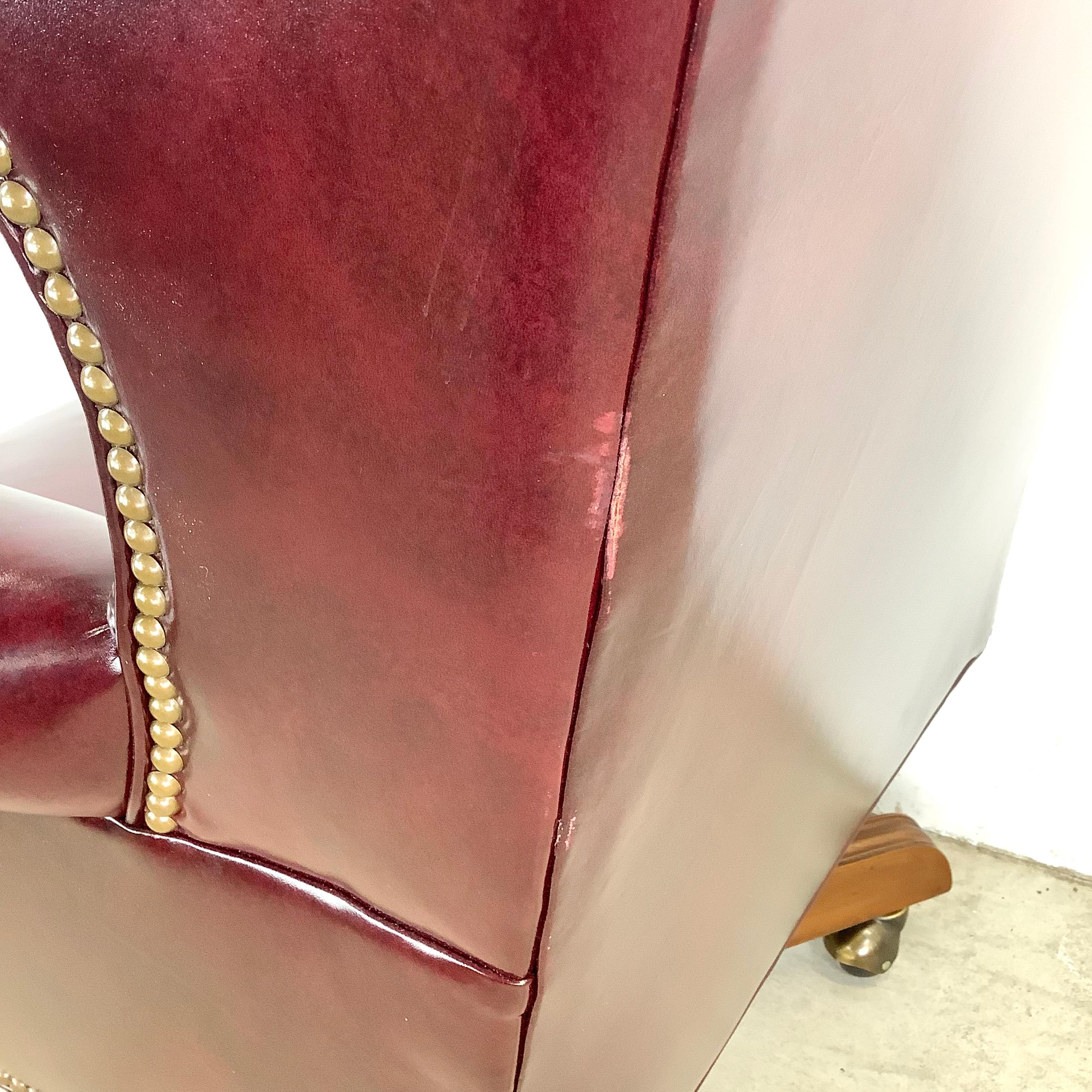 Executive Chesterfield Desk Chair For Sale 6
