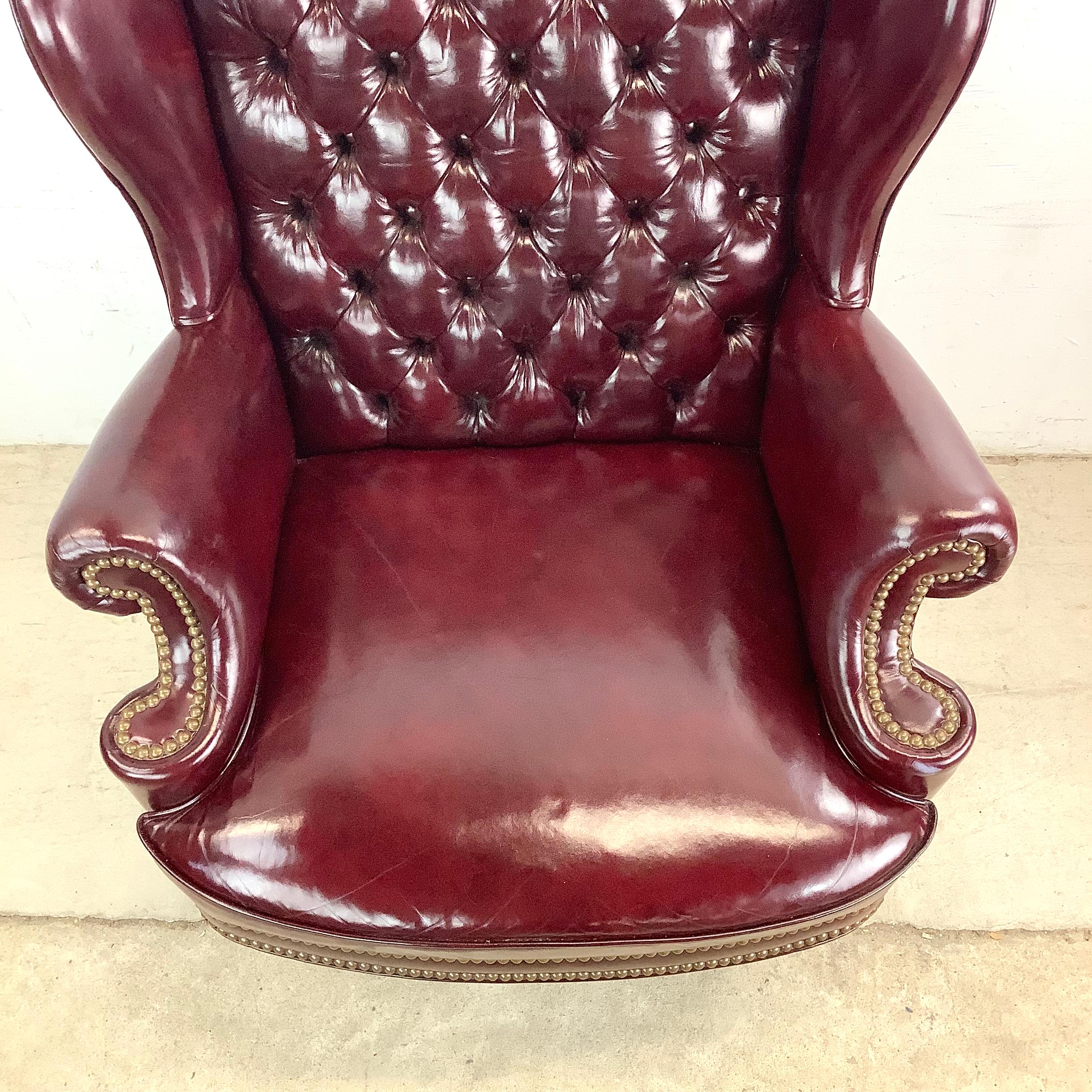 Other Executive Chesterfield Desk Chair For Sale