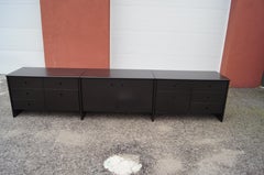 Executive Collection Black Lacquer Credenza by Gianfranco Frattini for Knoll