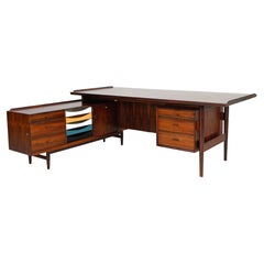 Executive Desk by Arne Vodder Made by Sibast, Rosewood, 1960s
