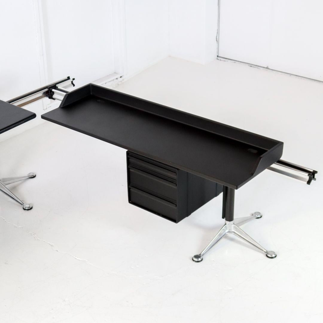Post-Modern Executive Desk by Bruce Burdick for Herman Miller, 1980s