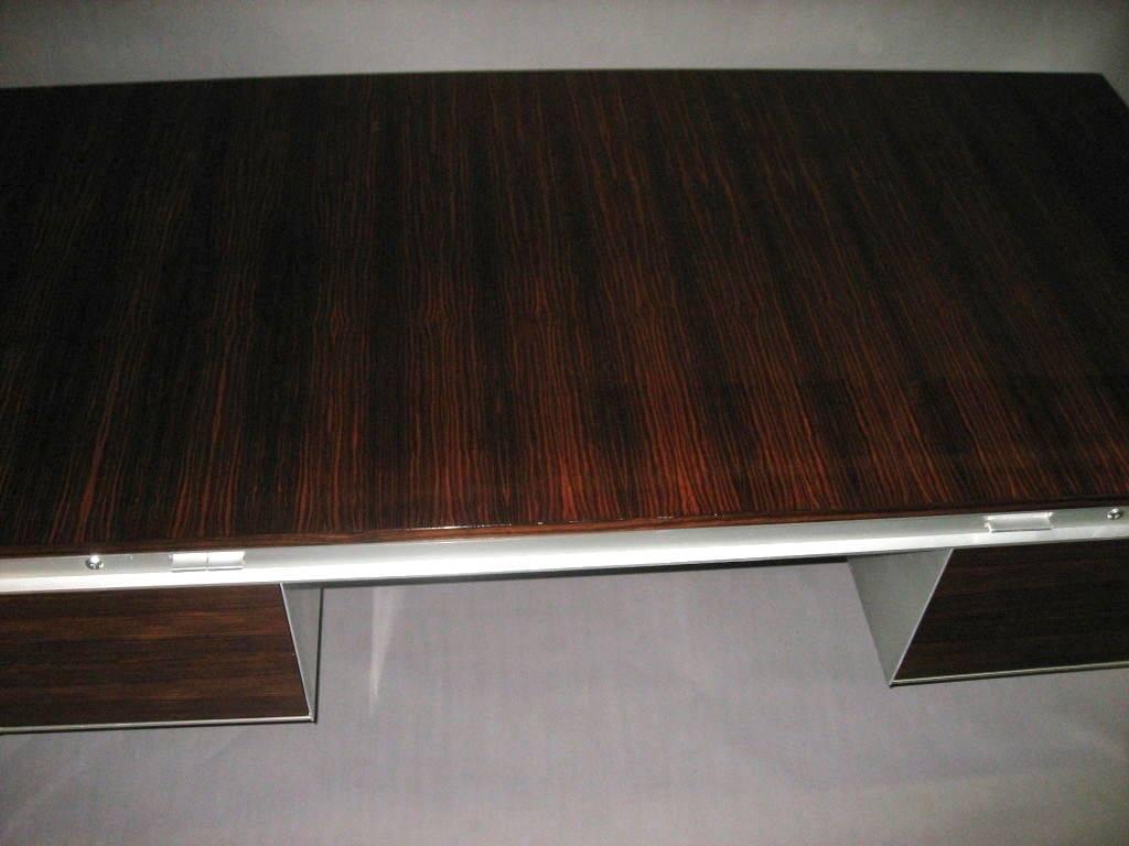Mid-20th Century Executive Desk by C. Gaillard & H. Lesetre for TFM, France, circa 1965 For Sale