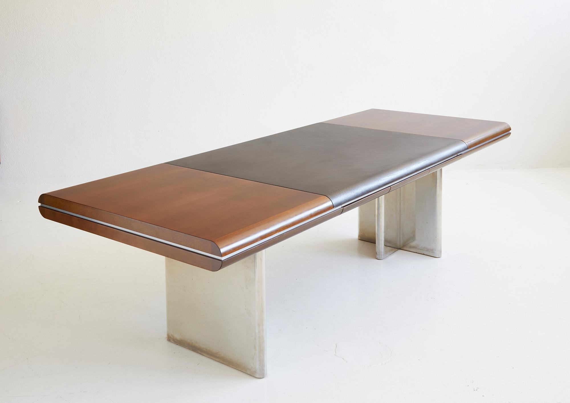 Executive Schreibtisch von Hans von Klier für Skipper, Italien 1973 (Moderne der Mitte des Jahrhunderts) im Angebot