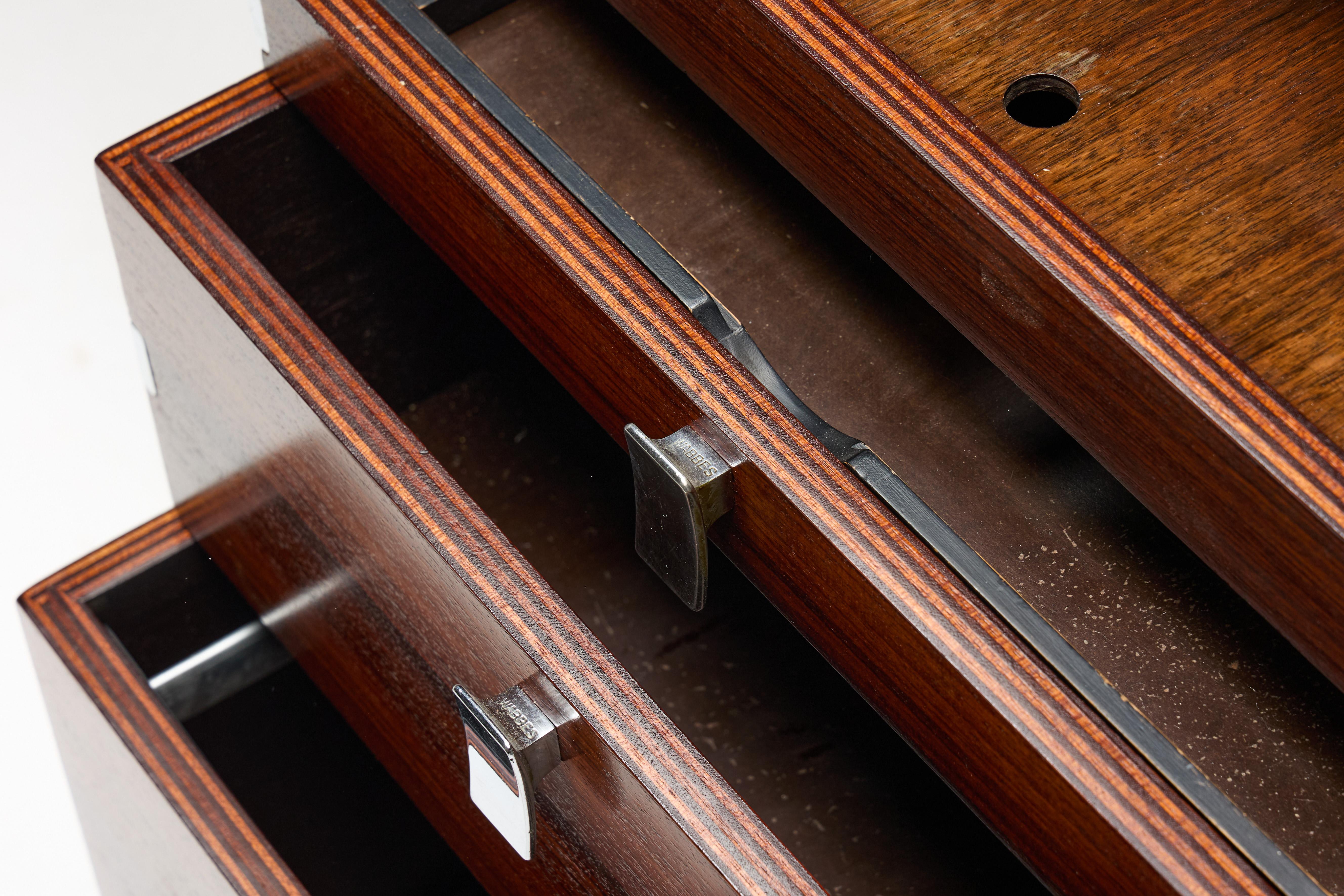 Executive Desk by Jules Wabbes for Mobilier Universel, Belgium, 1950s 2