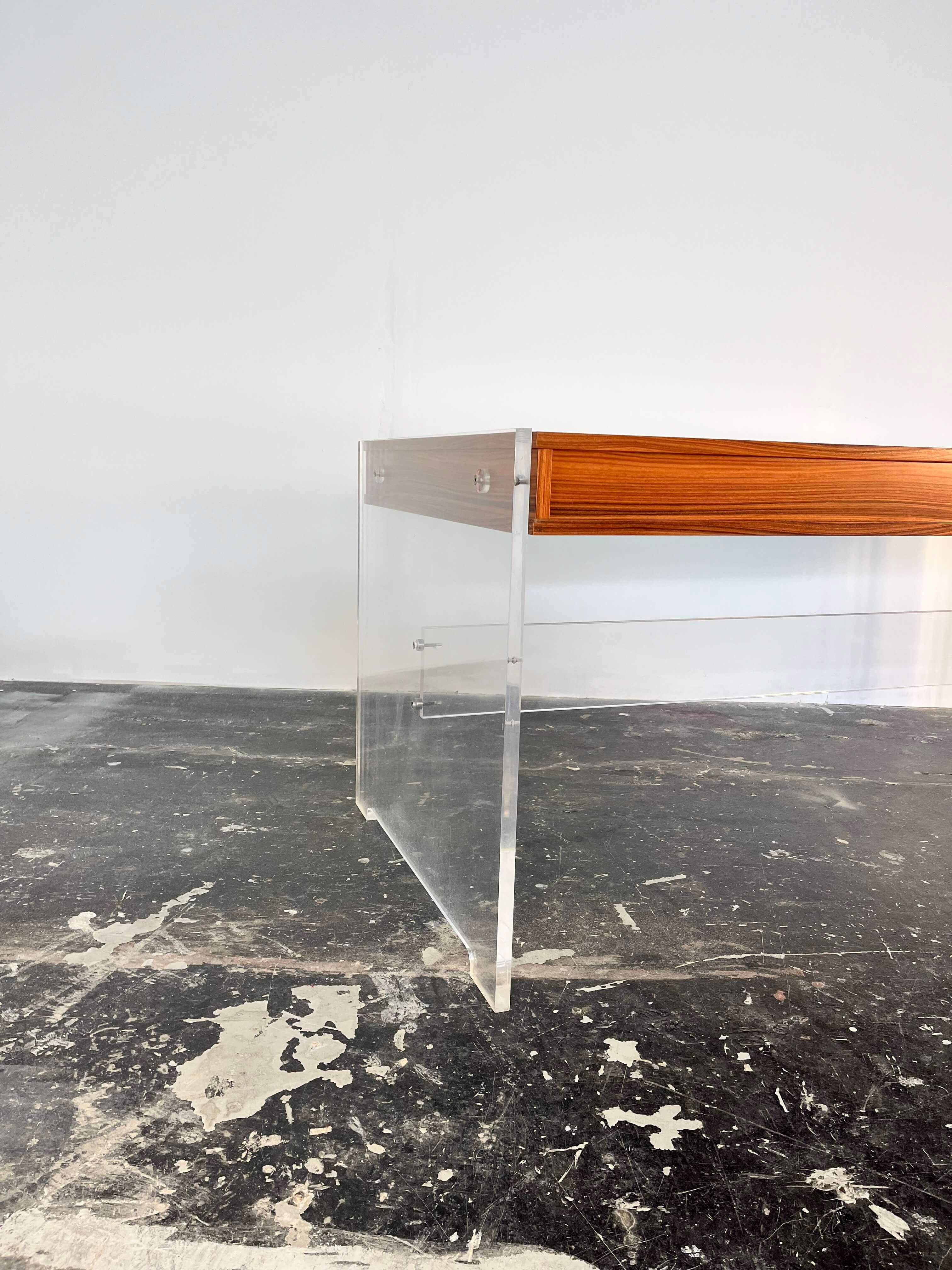 Executive Desk By Poul Norreklit for Georg Petersen Møbelfabrik in Denmark For Sale 7