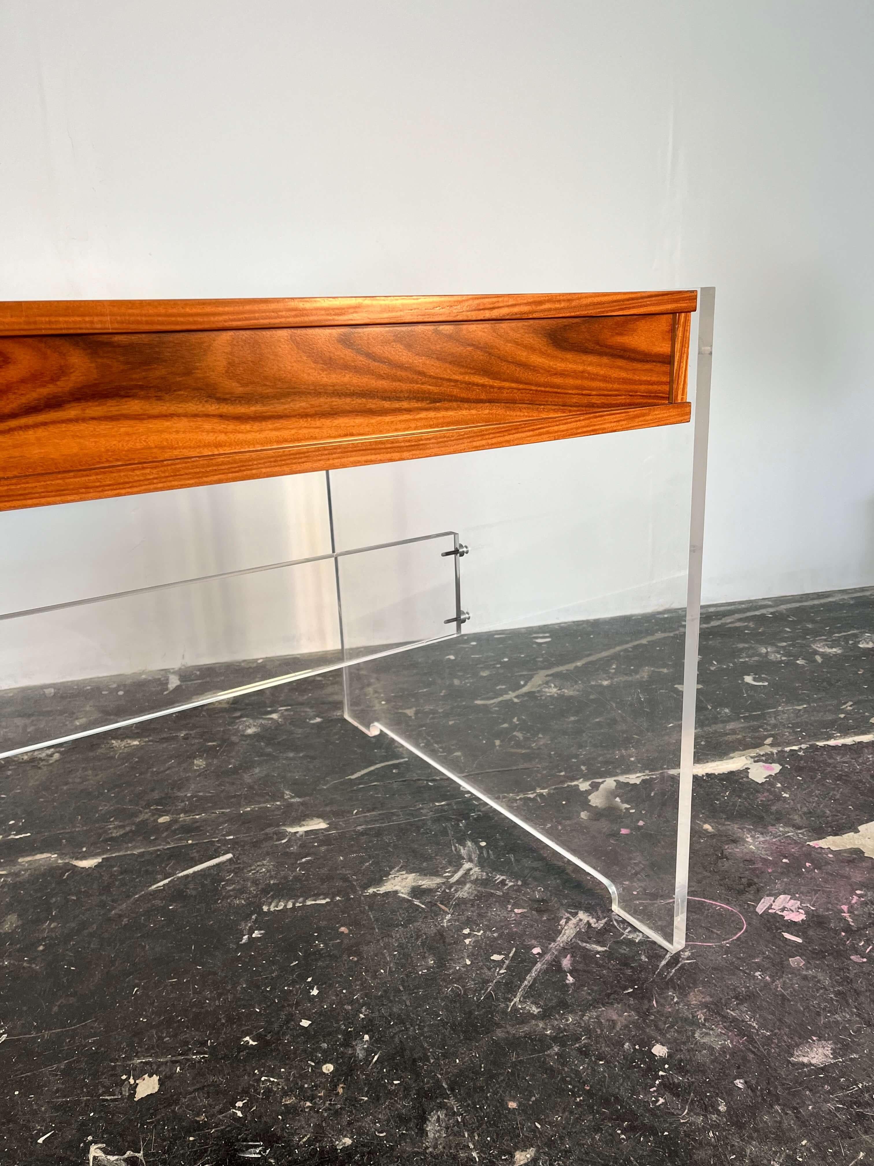 Executive Desk By Poul Norreklit for Georg Petersen Møbelfabrik in Denmark For Sale 8