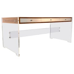 Executive Desk By Poul Norreklit for Georg Petersen Møbelfabrik in Denmark