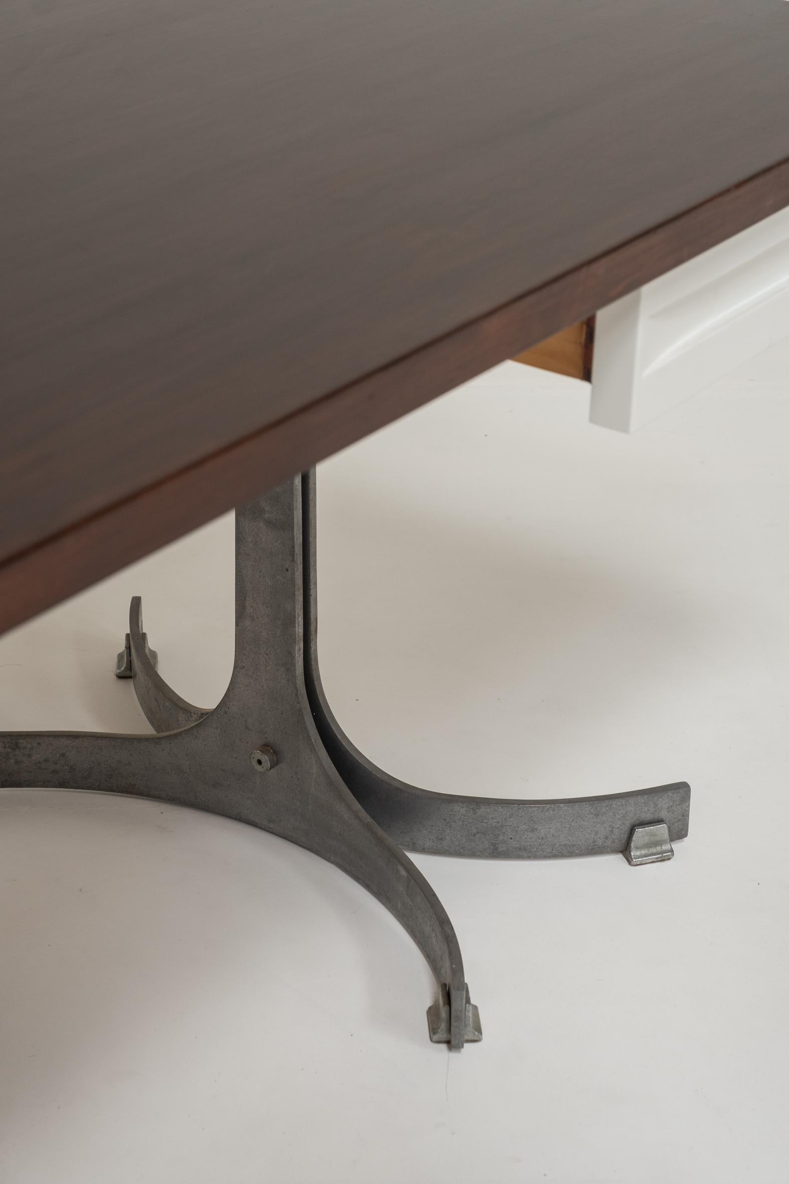 Executive desk by Trau Arredamenti Metallici S.P.A, 1960s For Sale 14