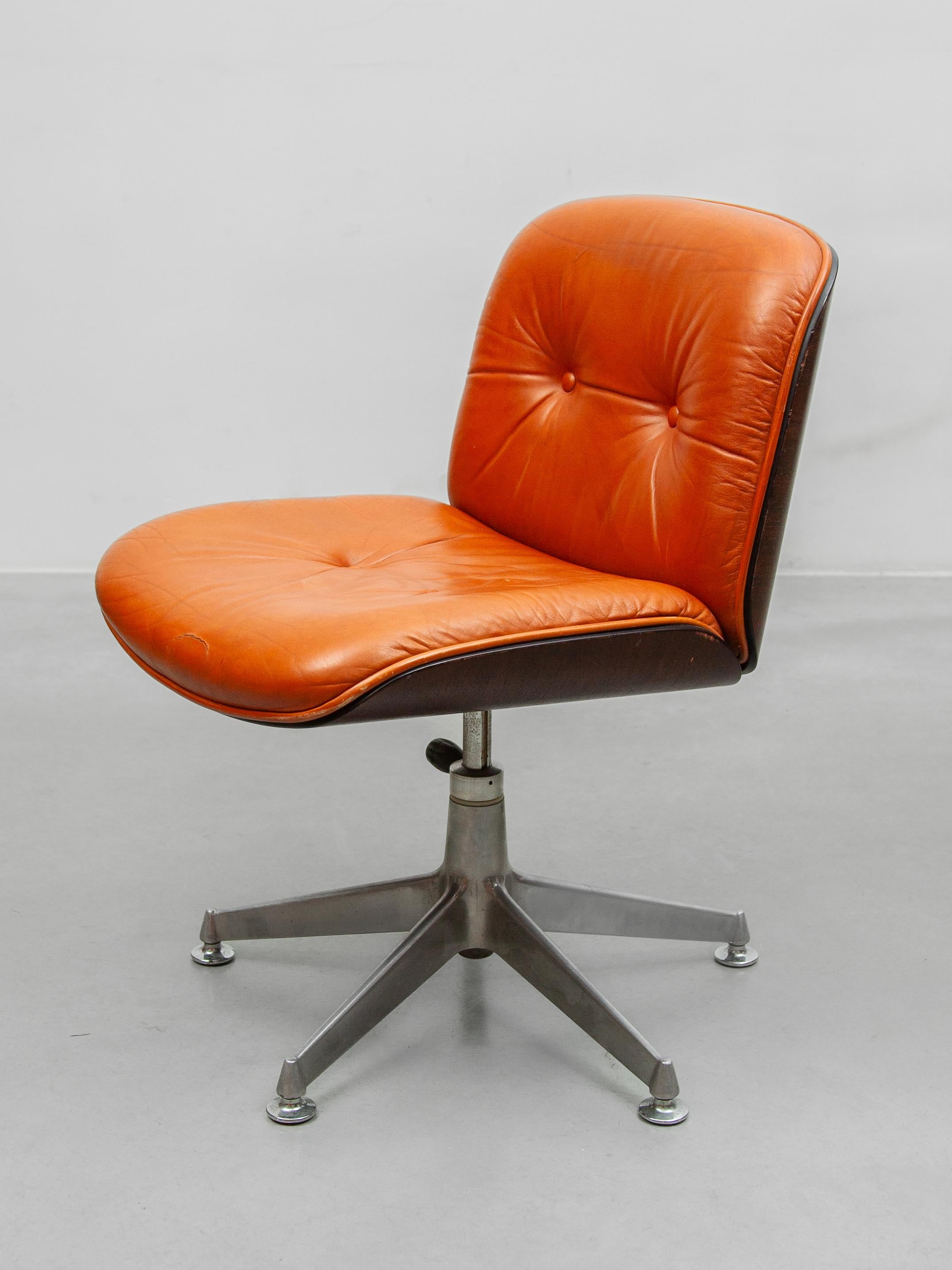 Executive Desk Chair, Terni series, Designed by Ico & Louisa Parisi for MIM For Sale 7