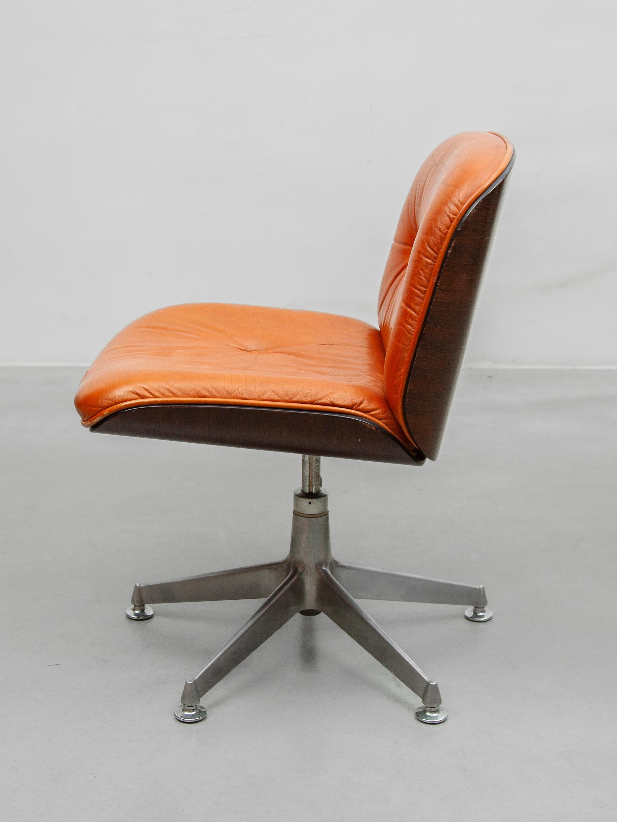 Executive Desk Chair, Terni series, Designed by Ico & Louisa Parisi for MIM For Sale 8