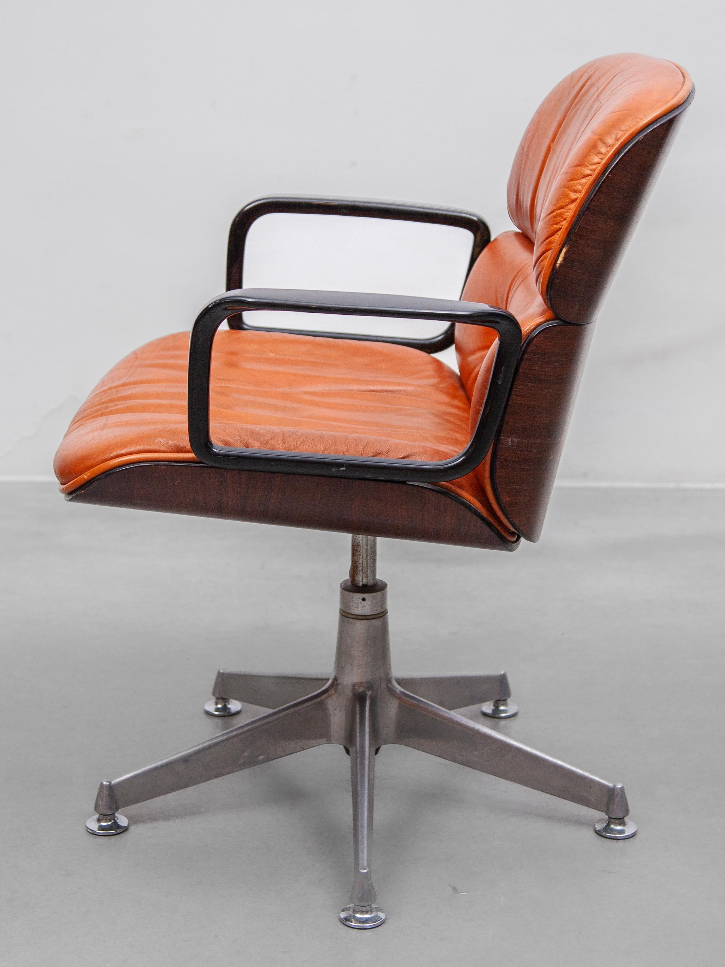 Executive Desk Chair, Terni series, Designed by Ico & Louisa Parisi for MIM For Sale 1