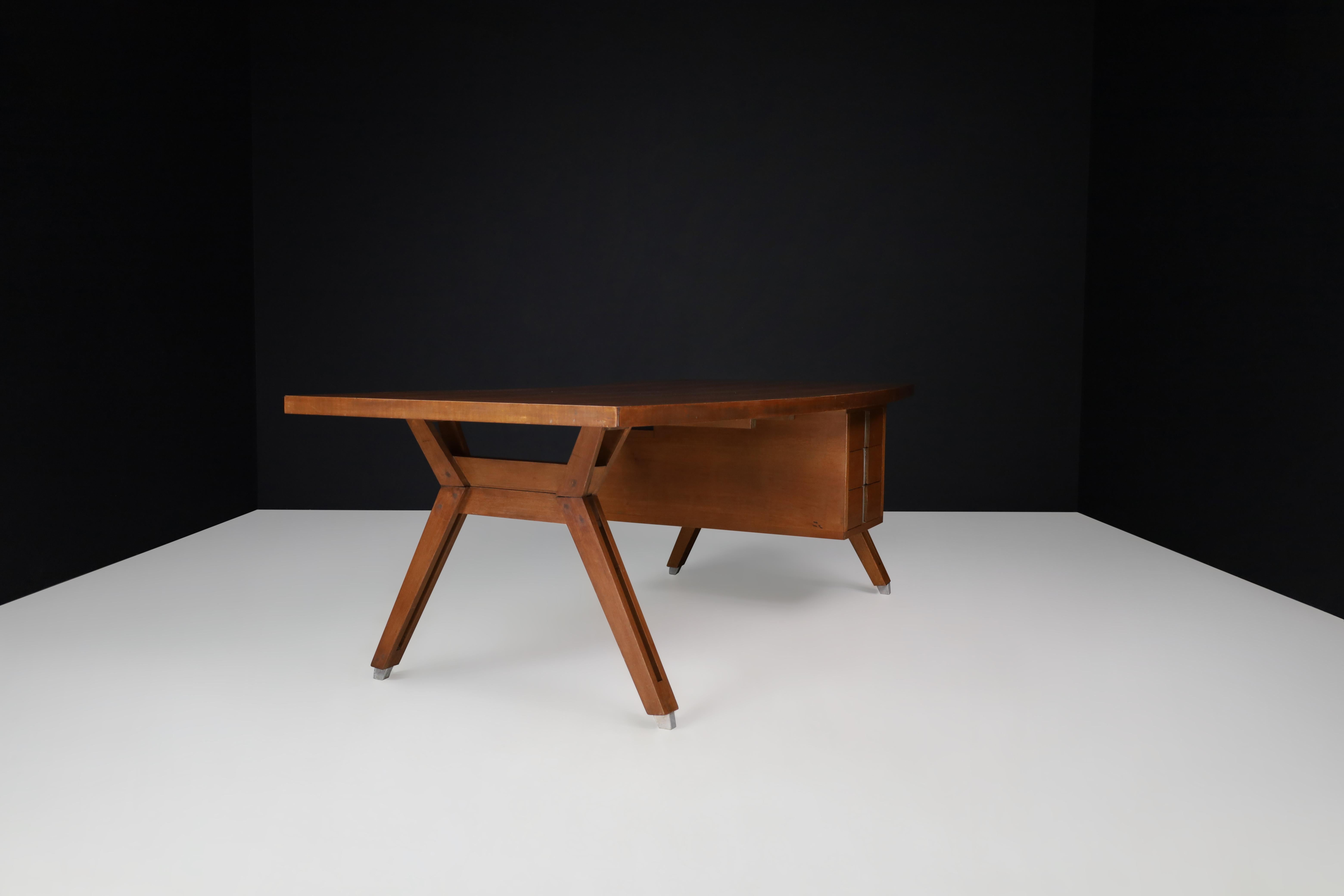 Executive Desk Designed by Ico Parisi for Mim Roma, Italy, 1950s 2